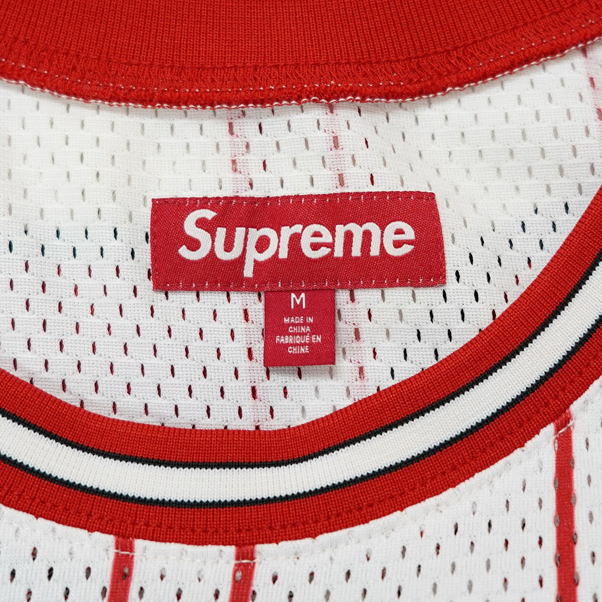 Supreme 24SS Star Basketball Jersey スター 星 グラフィック 永遠 最高32 ナンバリング ロゴ パッチ バスケットボール ジャージ メッシュ ゲーム シャツ 古着・中古-8枚目のアイテム画像