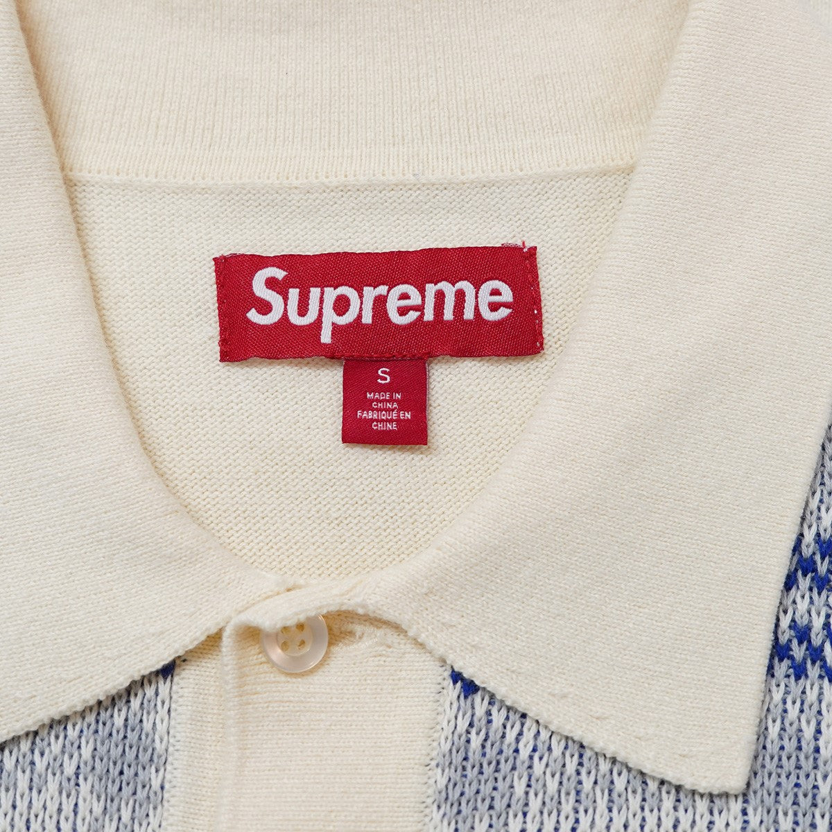 Supreme(シュプリーム) 24SS Plaid Knit S／S Poloプレイド 格子模様
