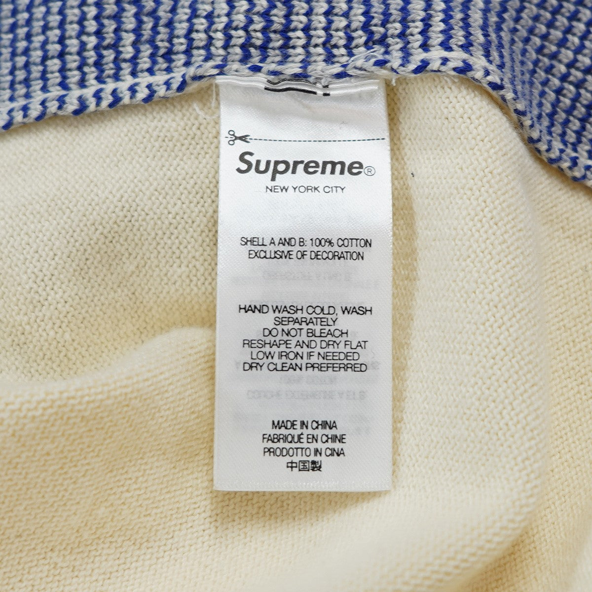 Supreme(シュプリーム) 24SS Plaid Knit S／S Poloプレイド 格子模様