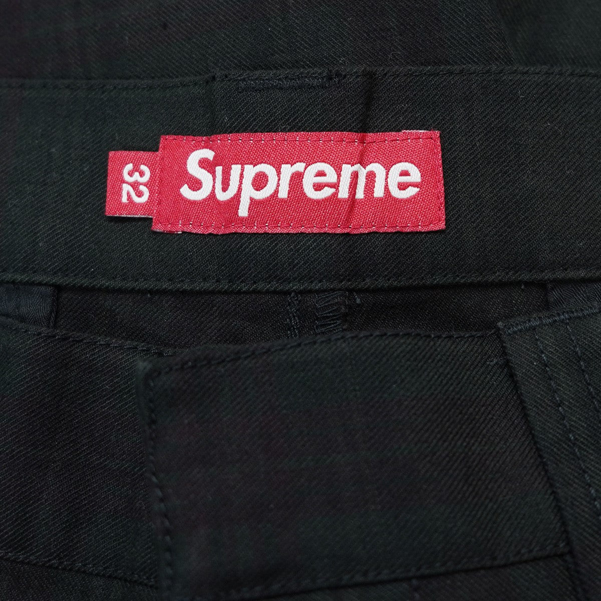 Supreme 26SS Work Short Black Plaidワークショーツ チェック 裾切りっぱなし加工 ハーフパンツ 古着・中古-7枚目のアイテム画像