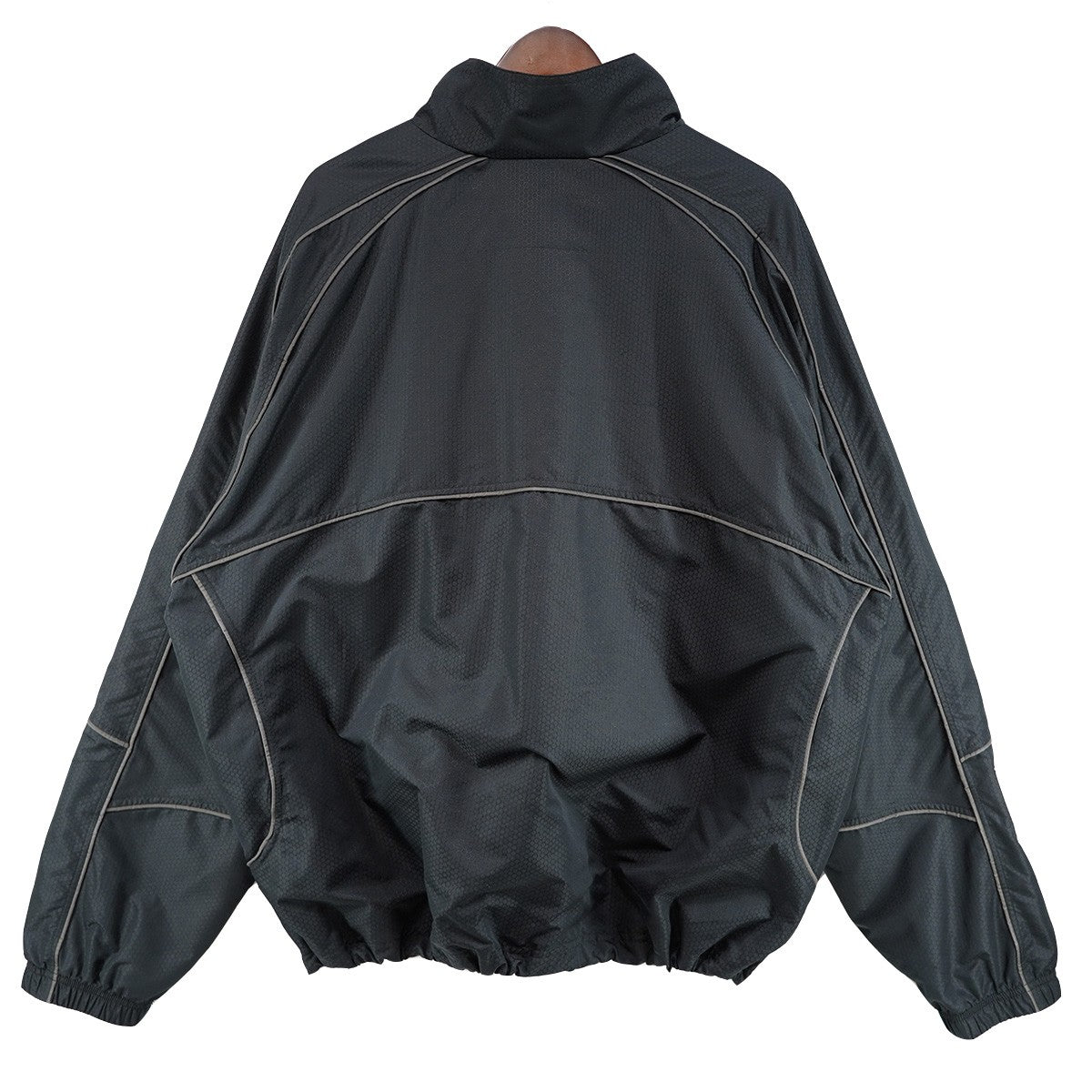 24AW Reflective Piping Pulloverロゴ リフレクティブ パイピング プルオーバー ハーフジップ ジャケット