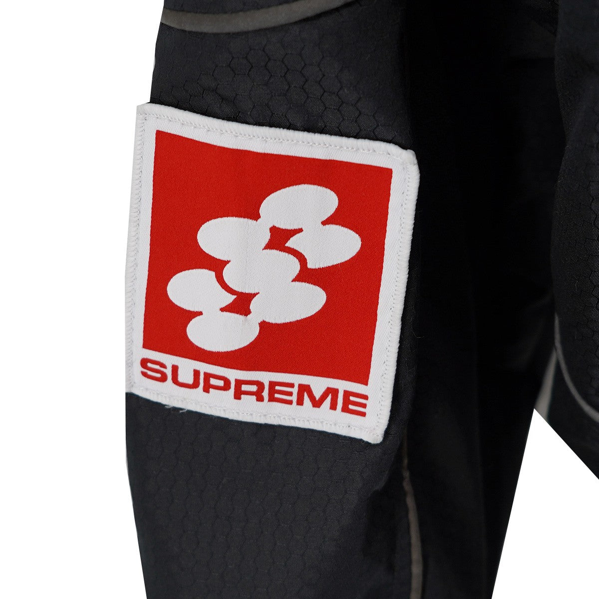 24AW Reflective Piping Pulloverロゴ リフレクティブ パイピング プルオーバー ハーフジップ ジャケット