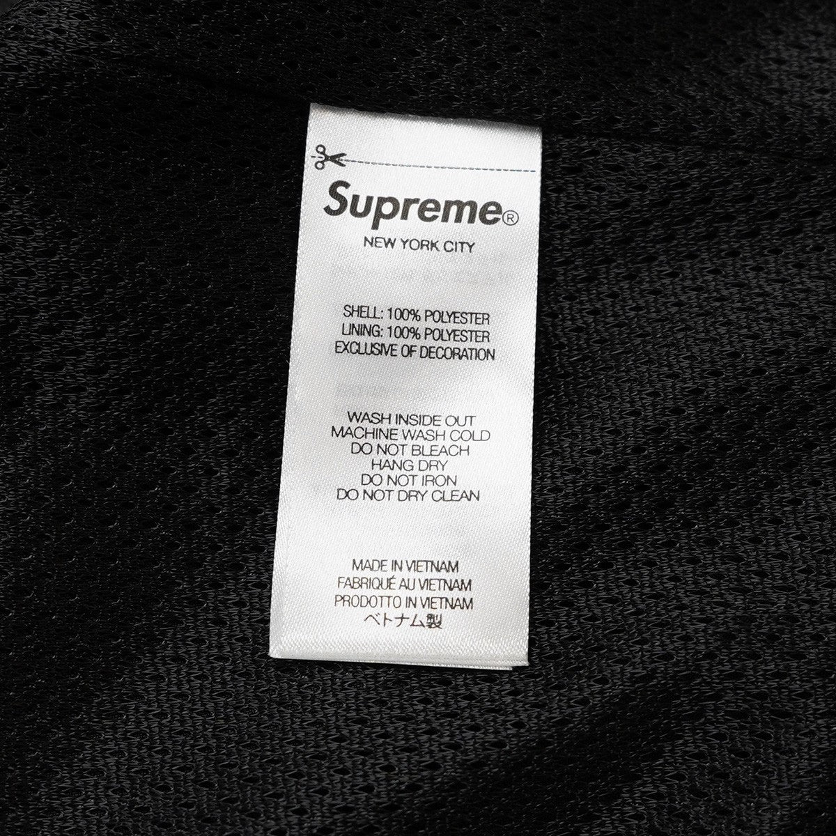 24SS Satin Hooded Track Jacketスクリプトロゴ サテン フーデッド フード ジャケット