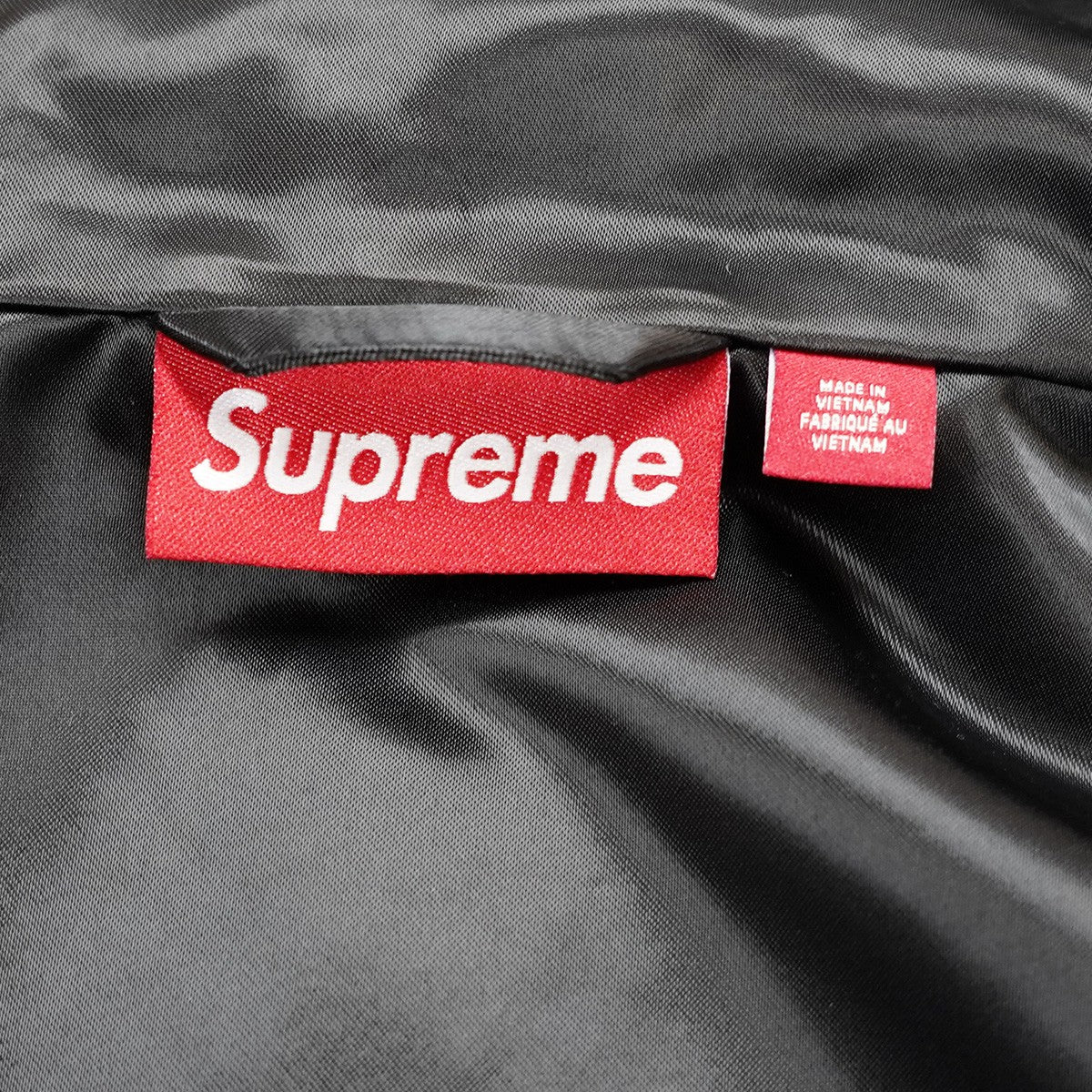 24SS Satin Hooded Track Jacketスクリプトロゴ サテン フーデッド フード ジャケット