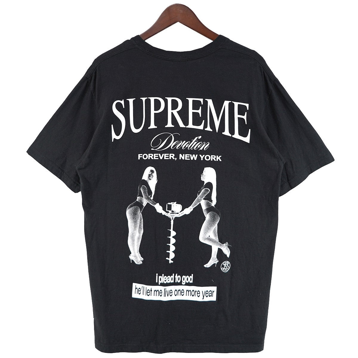 Supreme 25AW Devotion Teeロゴ ディヴォーション Tシャツ 古着・中古-1枚目のアイテム画像