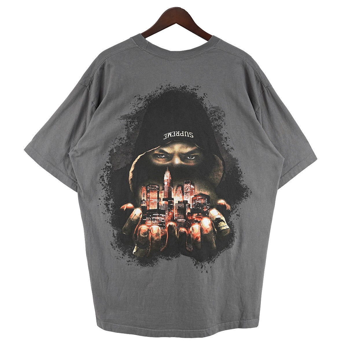 Supreme 23AW Fighter Tee デフ・ジャム ファイト・フォー・ニューヨーク Def Jam Fight for New Yorkゲーム ロゴ ファイター Tシャツ 古着・中古-1枚目のアイテム画像