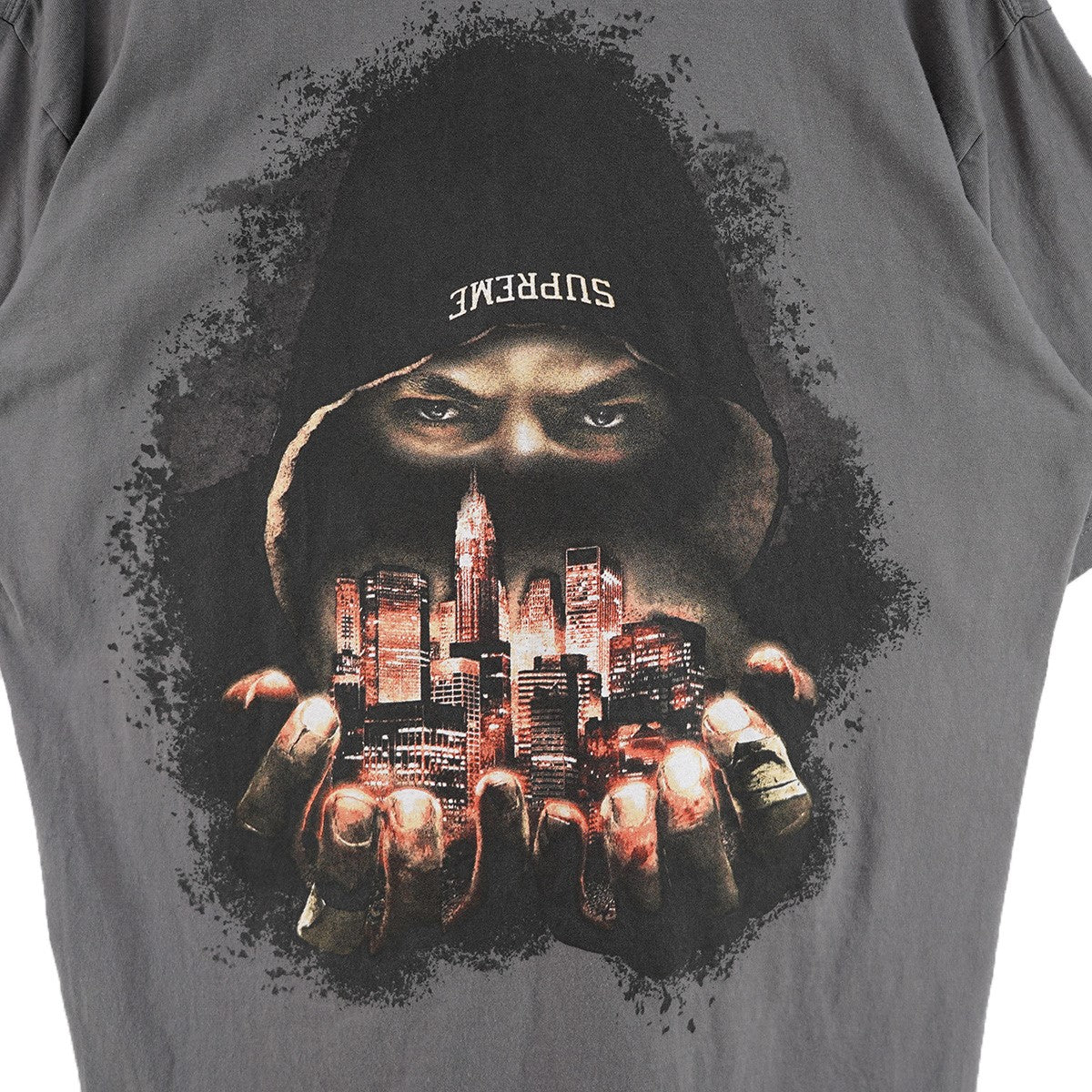 Supreme 23AW Fighter Tee デフ・ジャム ファイト・フォー・ニューヨーク Def Jam Fight for New Yorkゲーム ロゴ ファイター Tシャツ 古着・中古-3枚目のアイテム画像