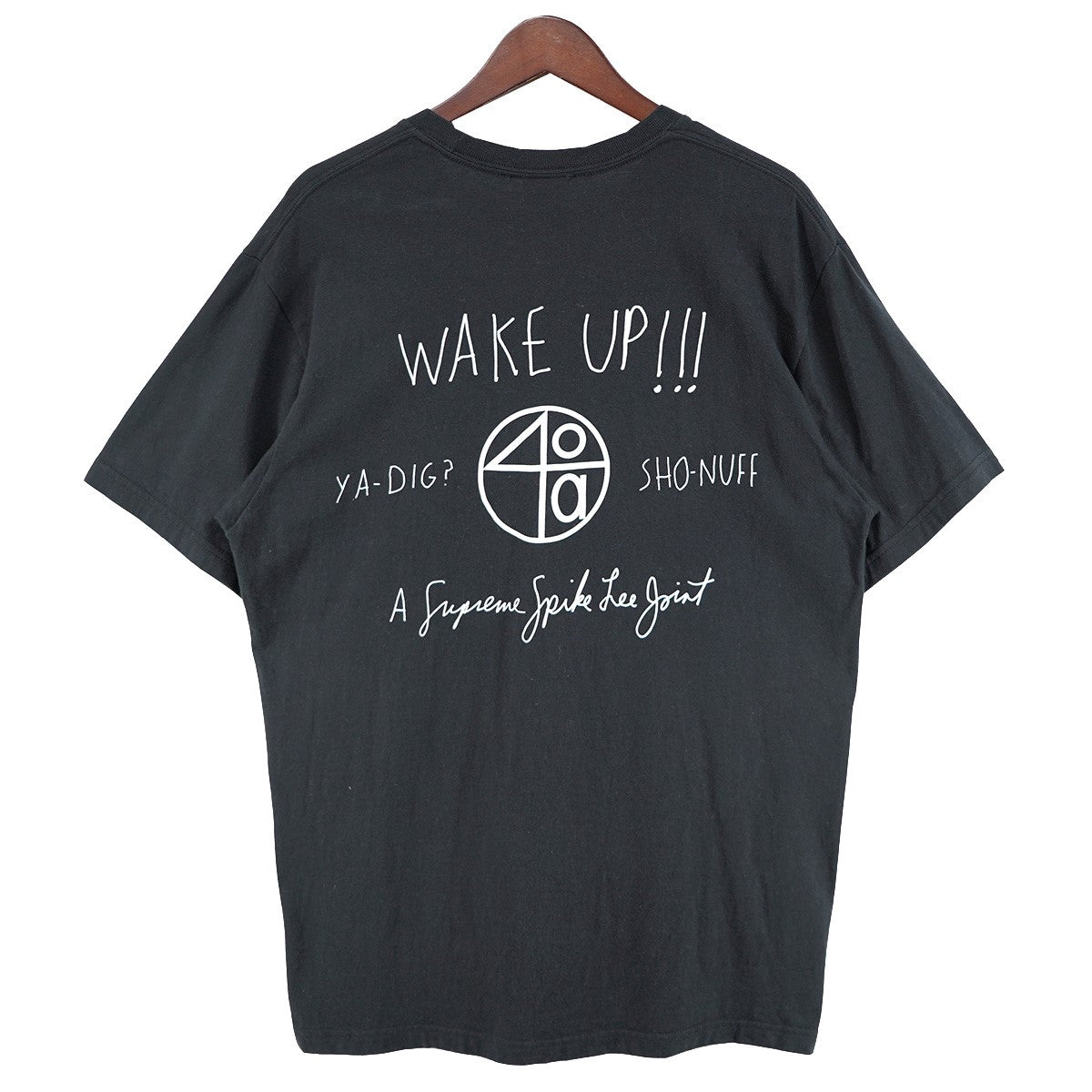 25SS 40 Acres Spike Tee スパイク・リー 40 Acres and a Mule Filmworksフォト グラフィック ロゴ バックプリント 半袖 Tシャツ