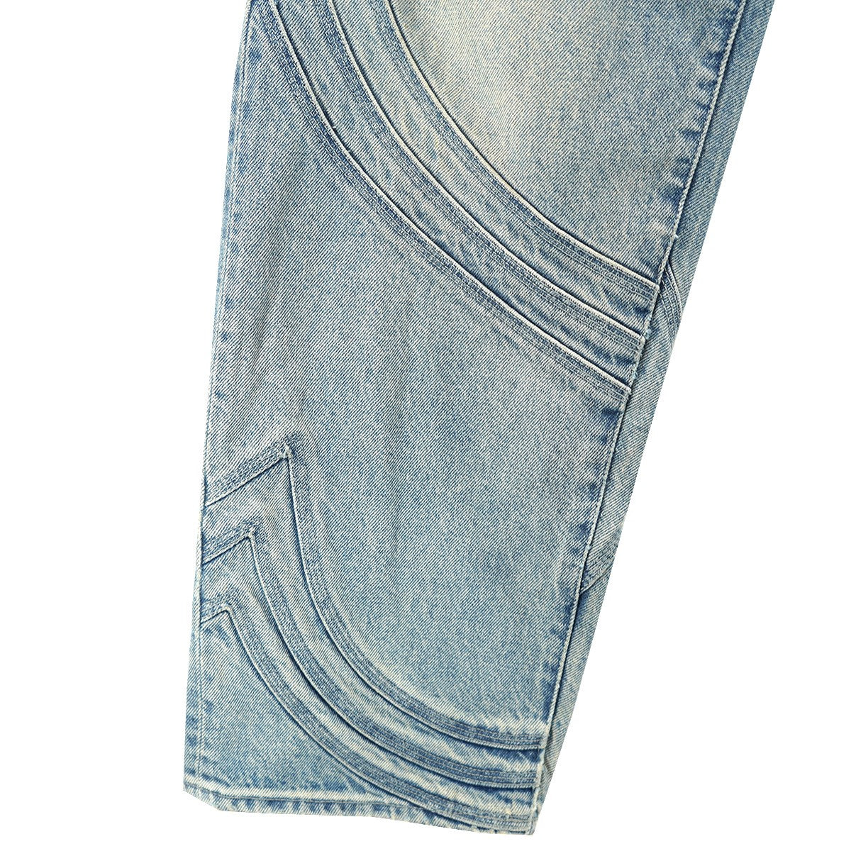 Supreme 24AW S Logo Loose Fit Jean 13オンスコットンS ロゴ パネルパターニング レザーパッチ ルーズフィット ジーンズ デニム パンツ 古着・中古-6枚目のアイテム画像