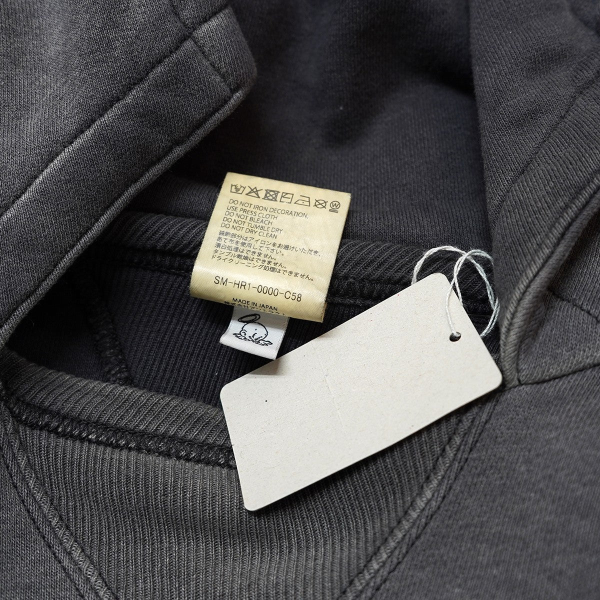 25AW BB AFTER HOODED DBL FC ／ SAA ／ NVY  ヴィンテージ Vintage ダメージ加工後付け パーカー フーディー