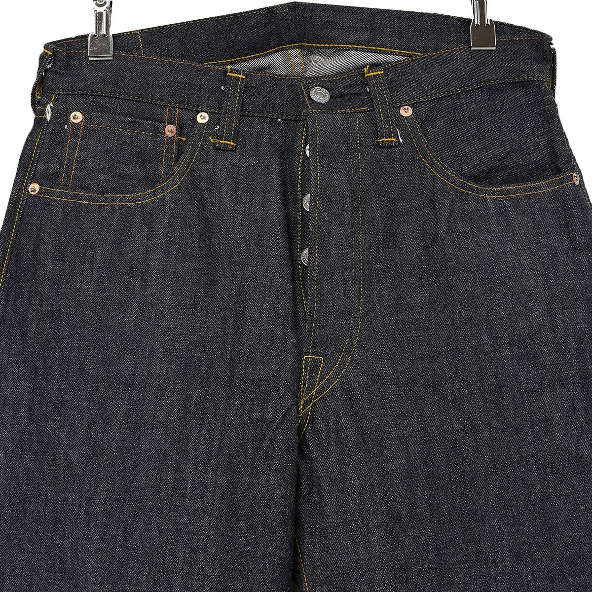 × Dappers S409XXX M-47 Second Half LOT1267 No． 746 1947年後半期 過渡期モデルステッチ サーモンピンク フラッシャー ジーンズ デニム パンツ