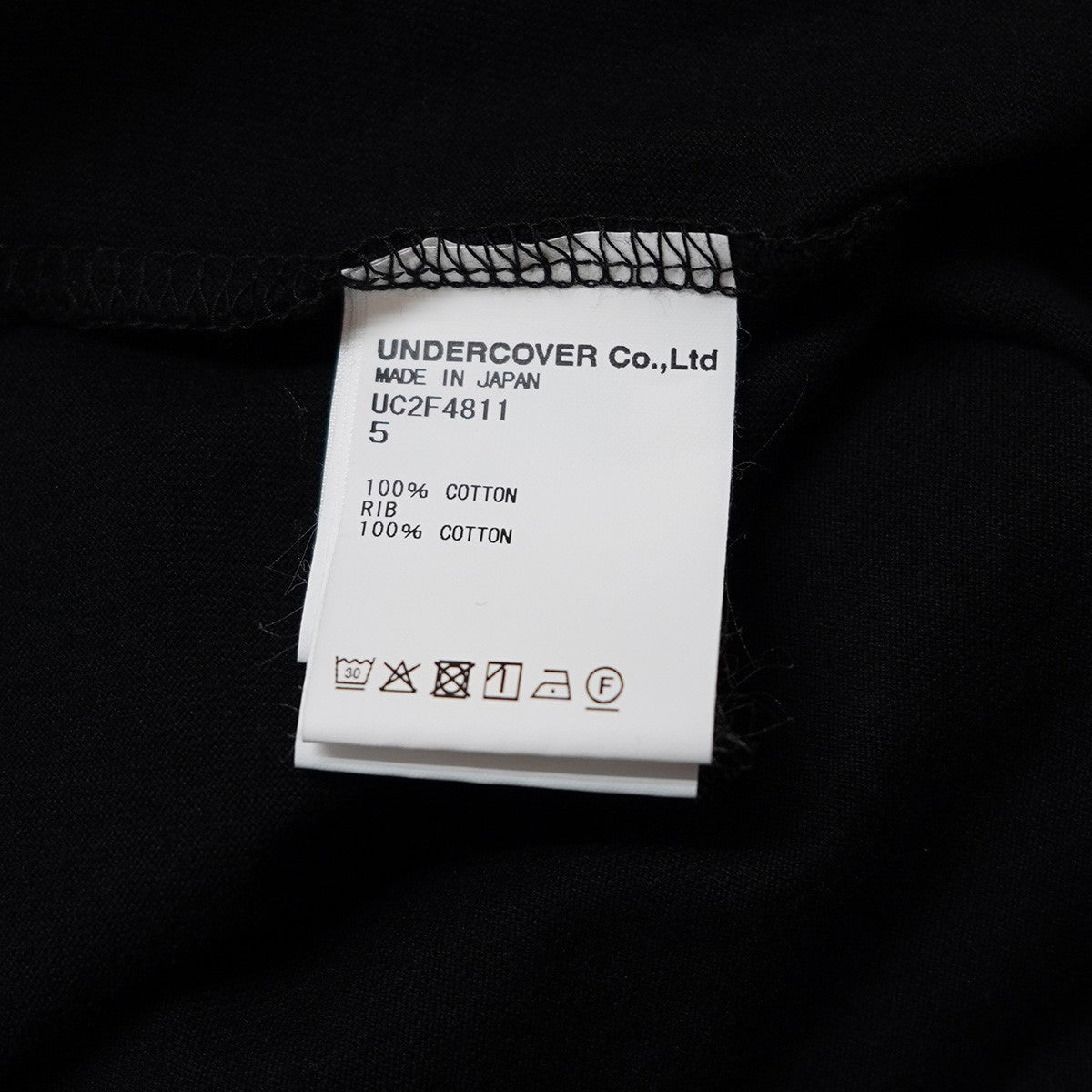 UNDERCOVER 26AW Cindy Sherman CindyネームTEEシンディシャーマン ロゴ パッチ Tシャツ 古着・中古-5枚目のアイテム画像
