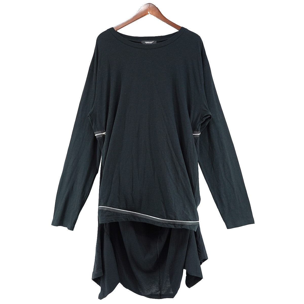 UNDERCOVER 26AW TEE／LSTEEzip ドッキングCS ／ レイヤード長袖TシャツロンT ロングスリーブ Ｔシャツ 古着・中古-3枚目のアイテム画像