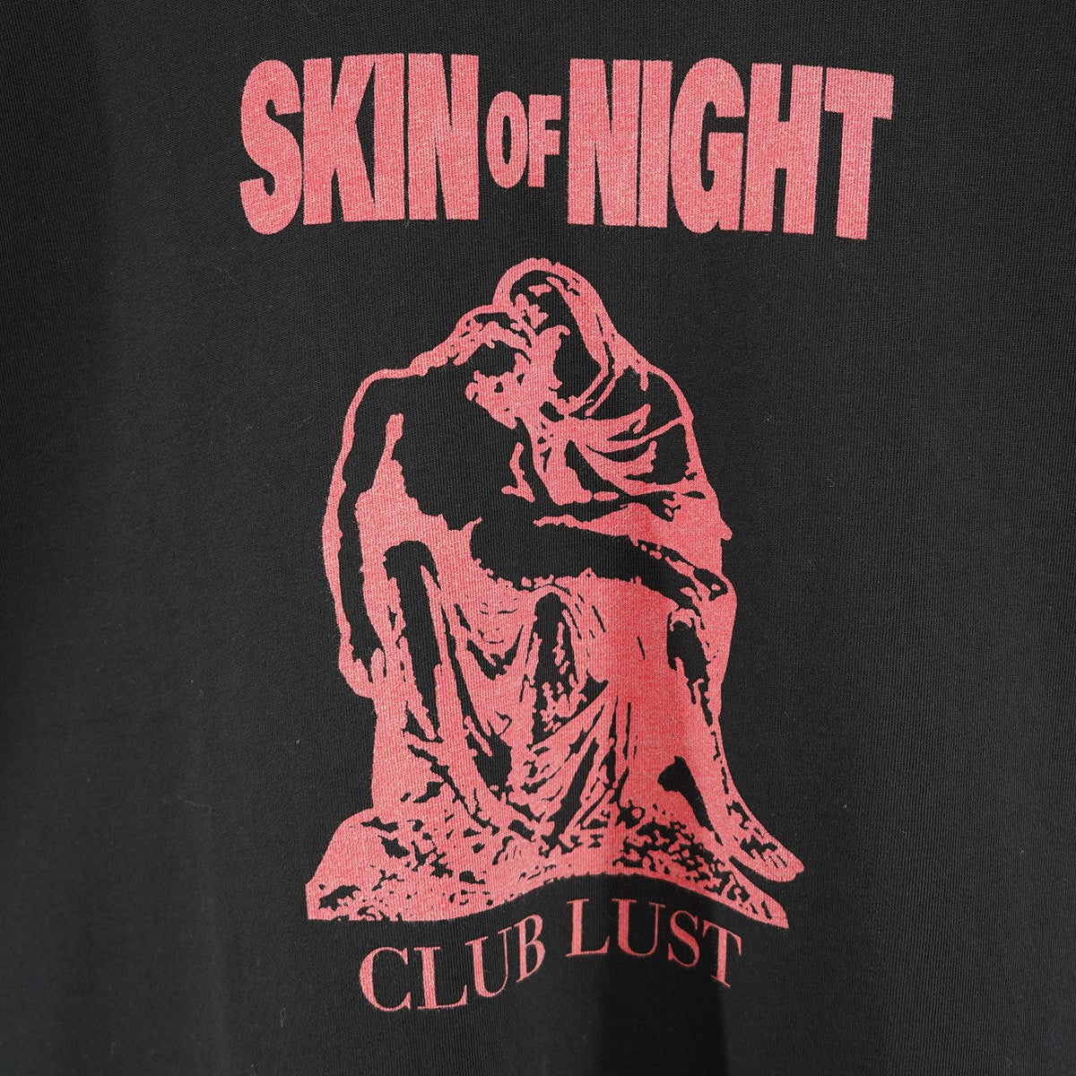 23AW Skin Of Night SS Buffalo Tee × TOM TOSSEYN短丈 ショート丈 ワイド ドロップショルダー グラフィック Tシャツ