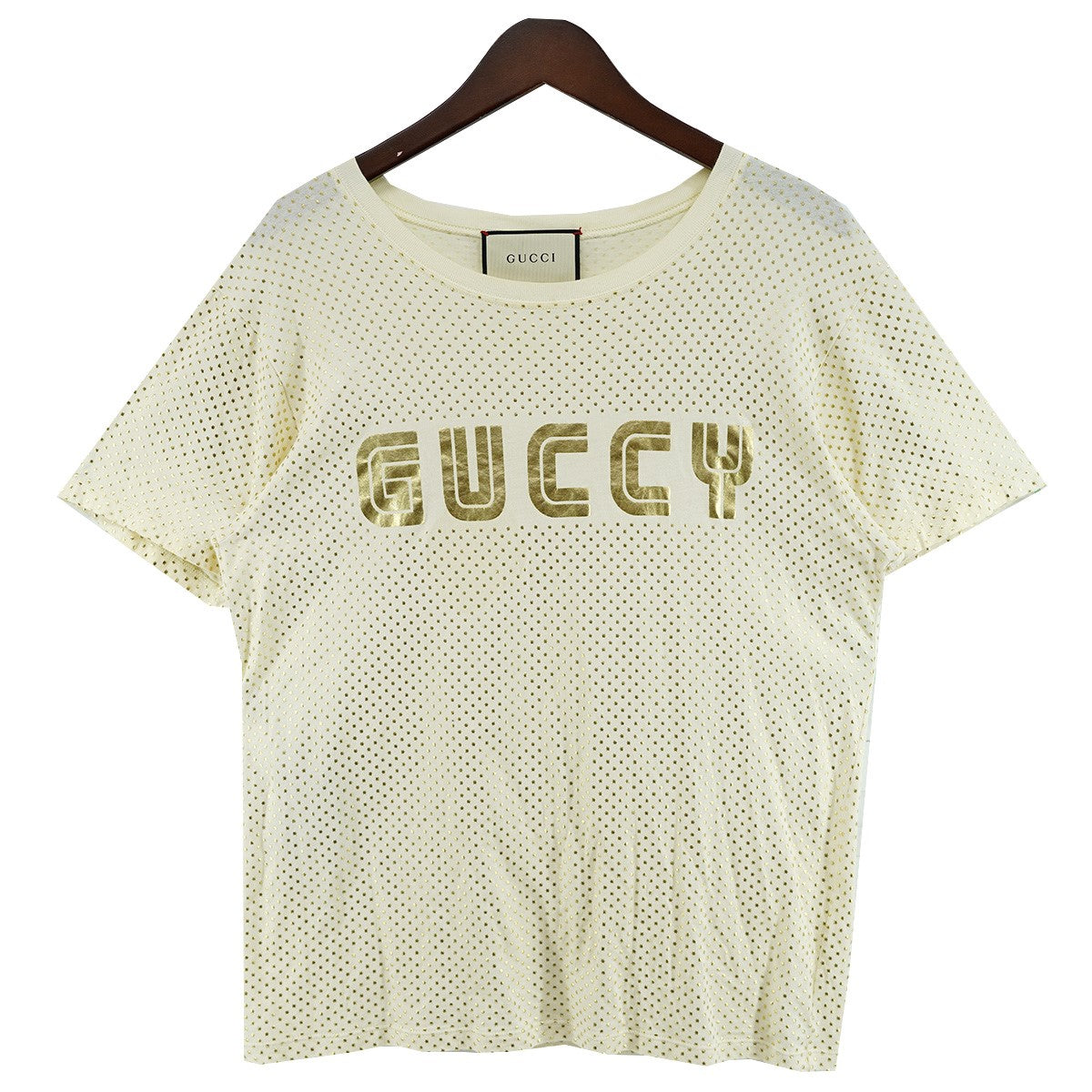 GUCCI 18SS ミケーレ期 Vintage Logo Star Print T-shirtスター GUCCY ロゴ プリント Tシャツ 古着・中古-1枚目のアイテム画像