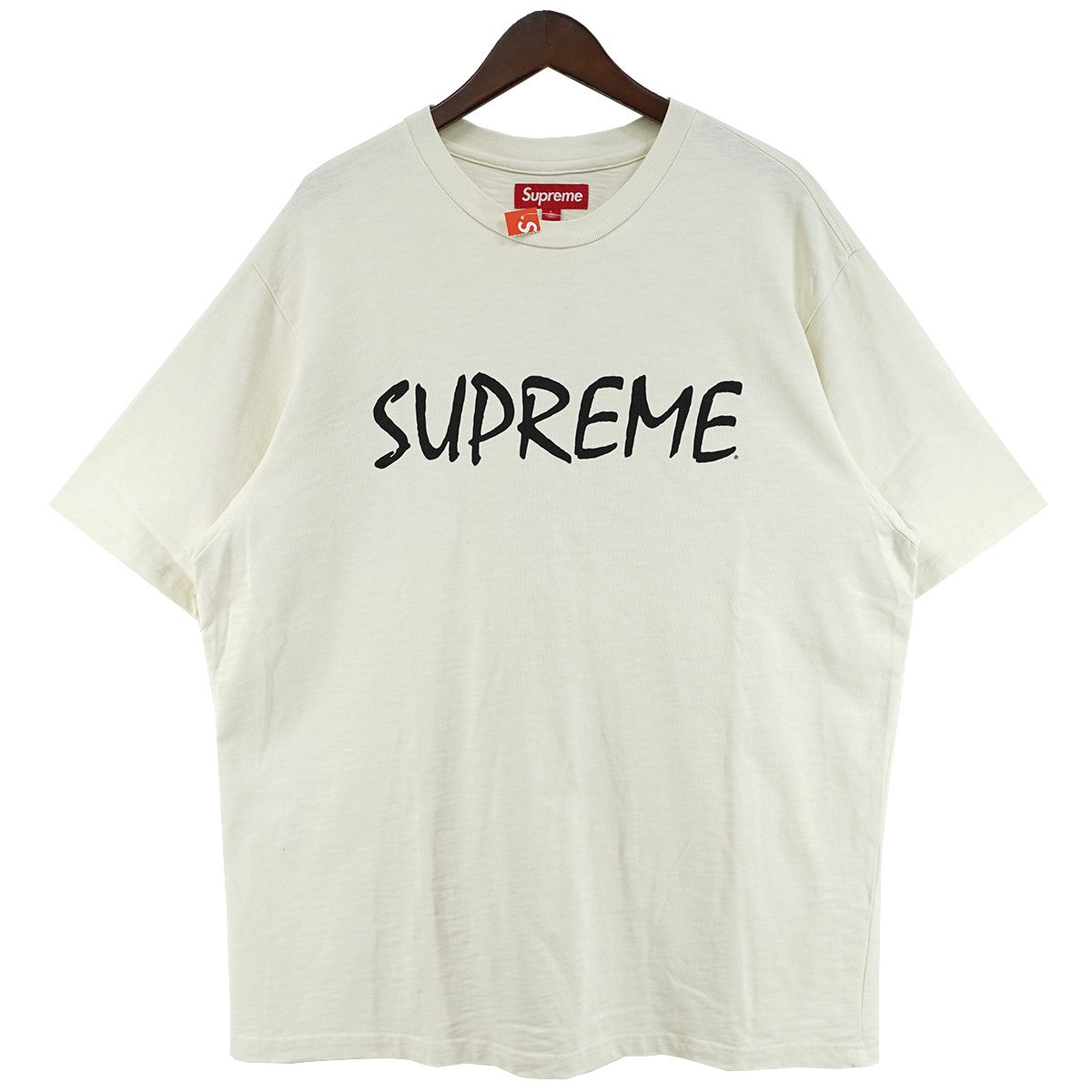 24AW FTP S／S Topスラブコットン生地 Fuck The Police N．W．A． フォント ロゴ Tシャツ