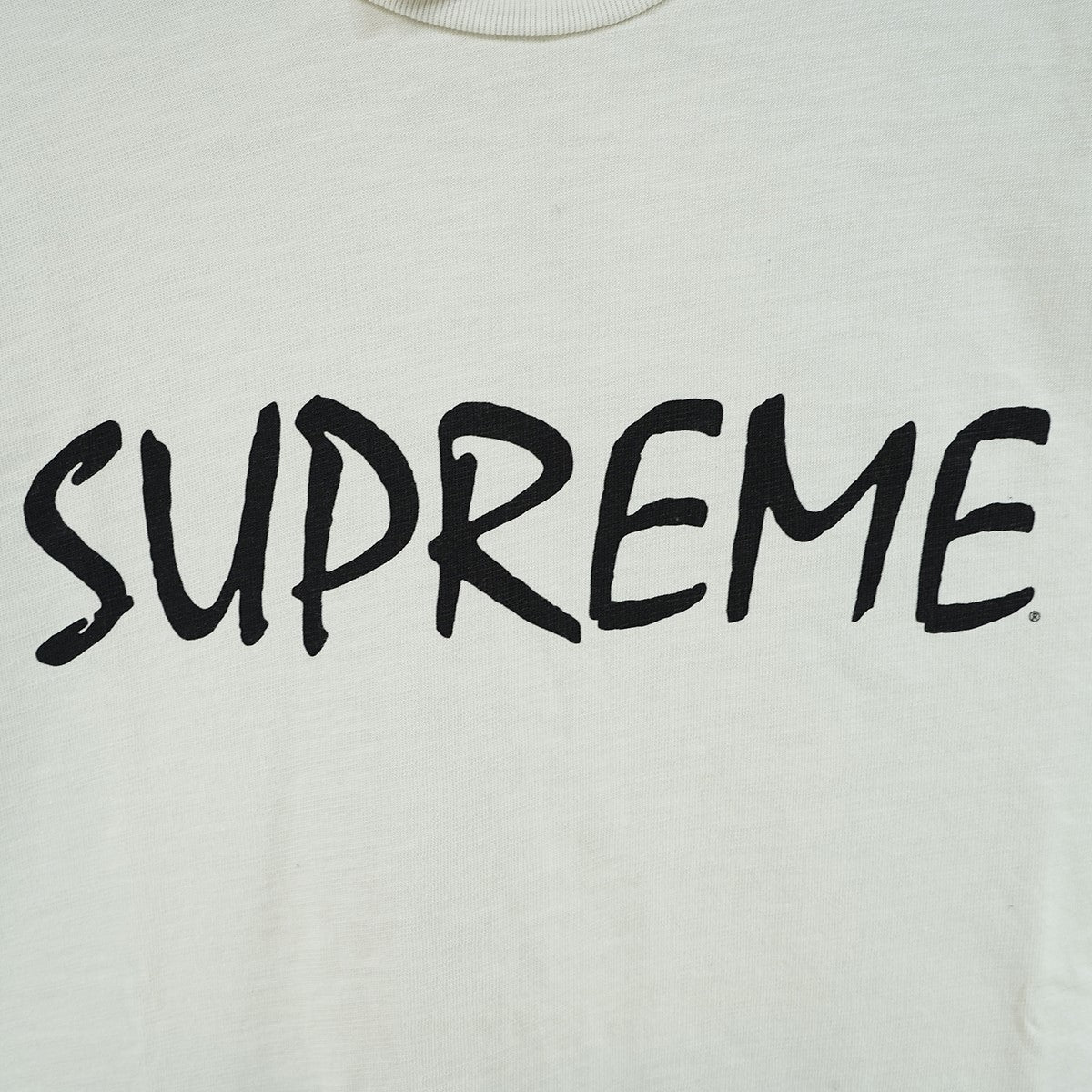 24AW FTP S／S Topスラブコットン生地 Fuck The Police N．W．A． フォント ロゴ Tシャツ