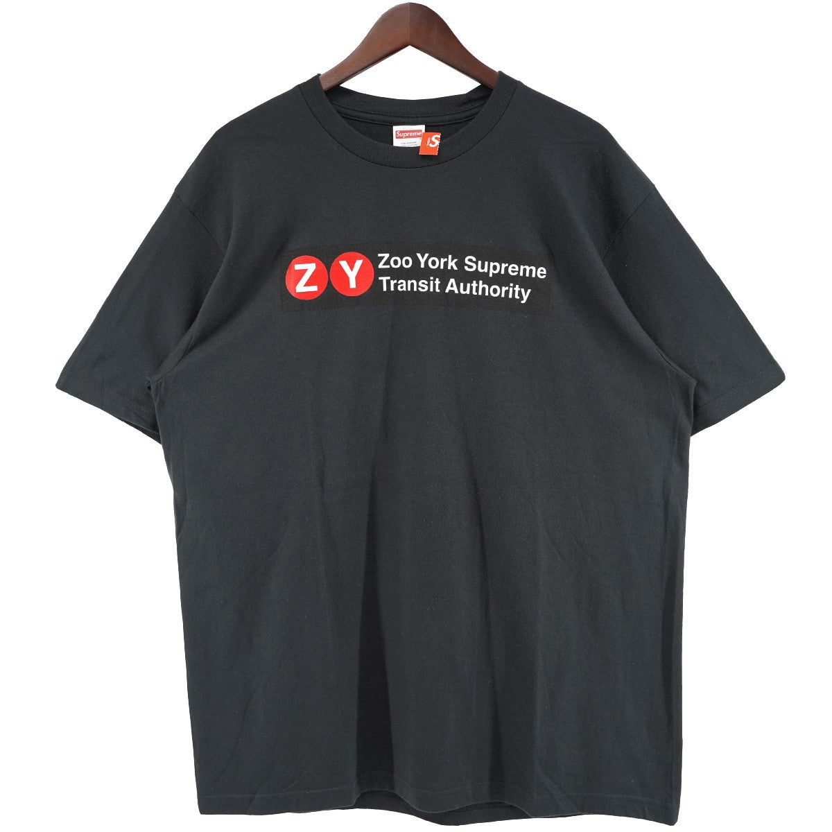 Supreme 25SS x Zoo York Transit Teeコラボ ズーヨーク MTA NY地下鉄 サンプリング ロゴ トランジット Tシャツ 古着・中古-1枚目のアイテム画像