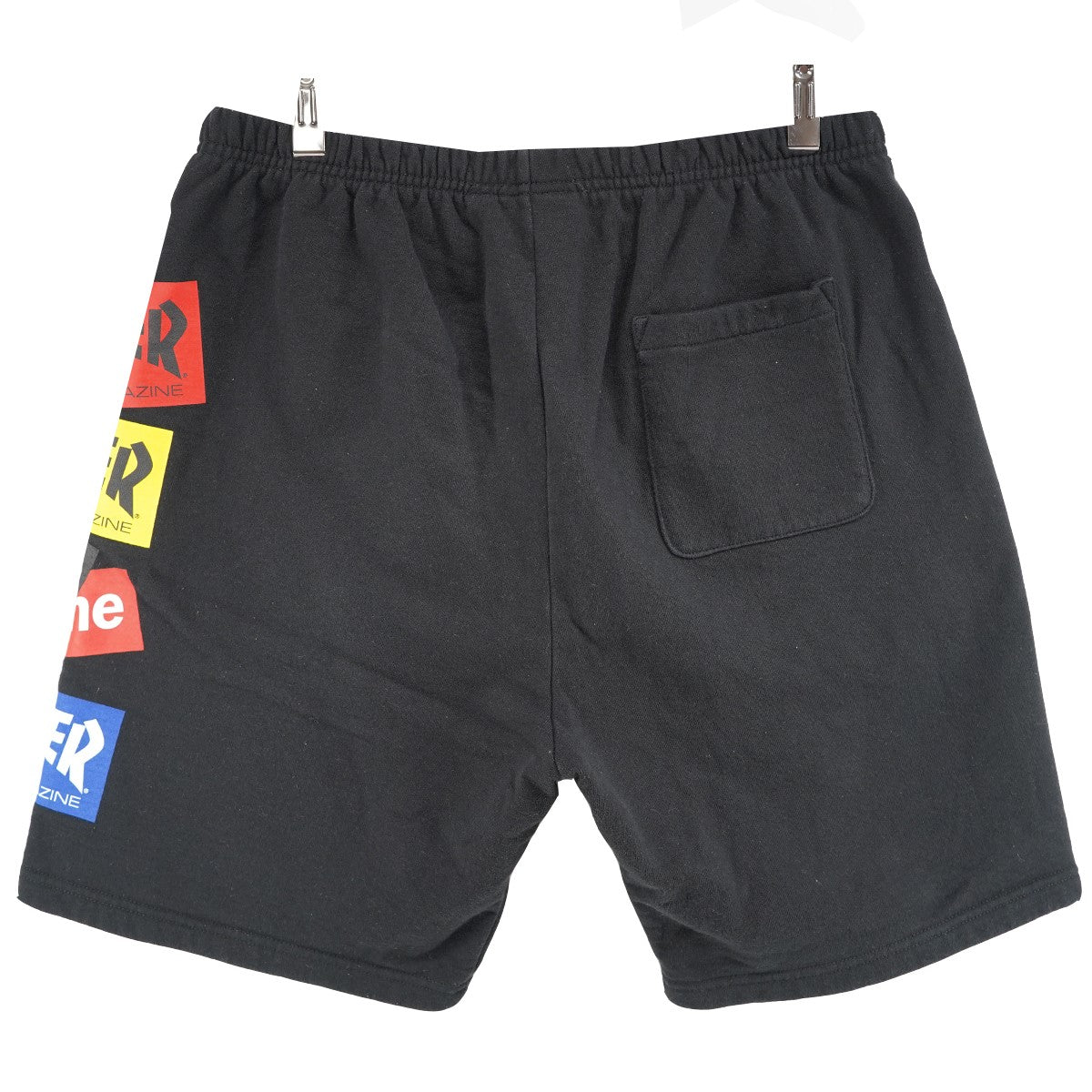 Supreme×THRASHER 21SS Thrasher Multi Logo Sweatshortコラボ スラッシャー マルチ ロゴ スウェット イージー ハーフ パンツ ショーツ 古着・中古-2枚目のアイテム画像
