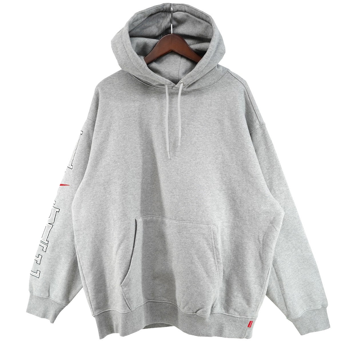 Supreme×NIKE 24SS Nike Hooded Sweatshirtコラボ ロゴ フーデッドスウェットシャツ パーカー 古着・中古-1枚目のアイテム画像
