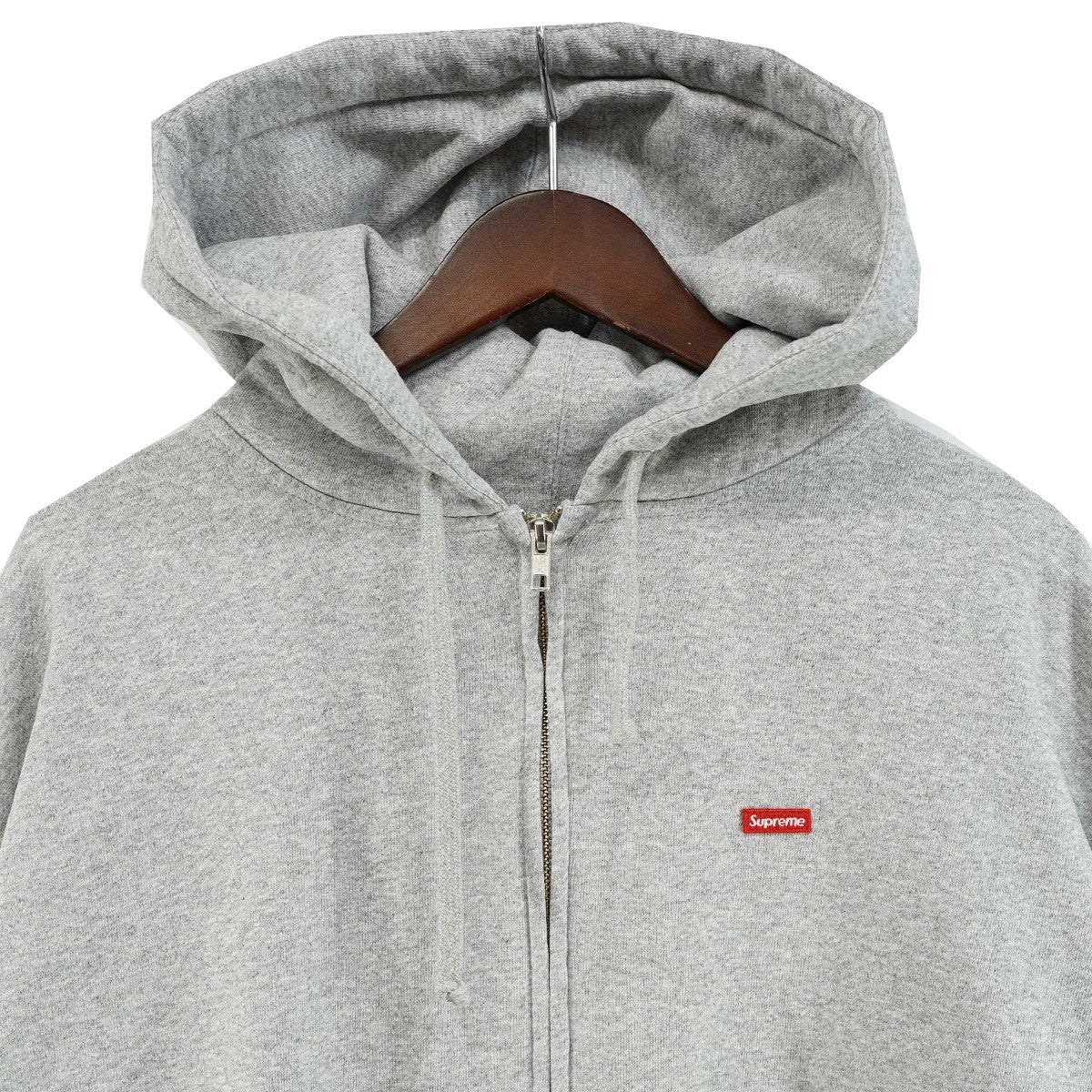 25AW Small Box Zip Up Hooded Sweatshirtスモール ボックス ロゴ ジップアップ フーデッドスウェットシャツ パーカー