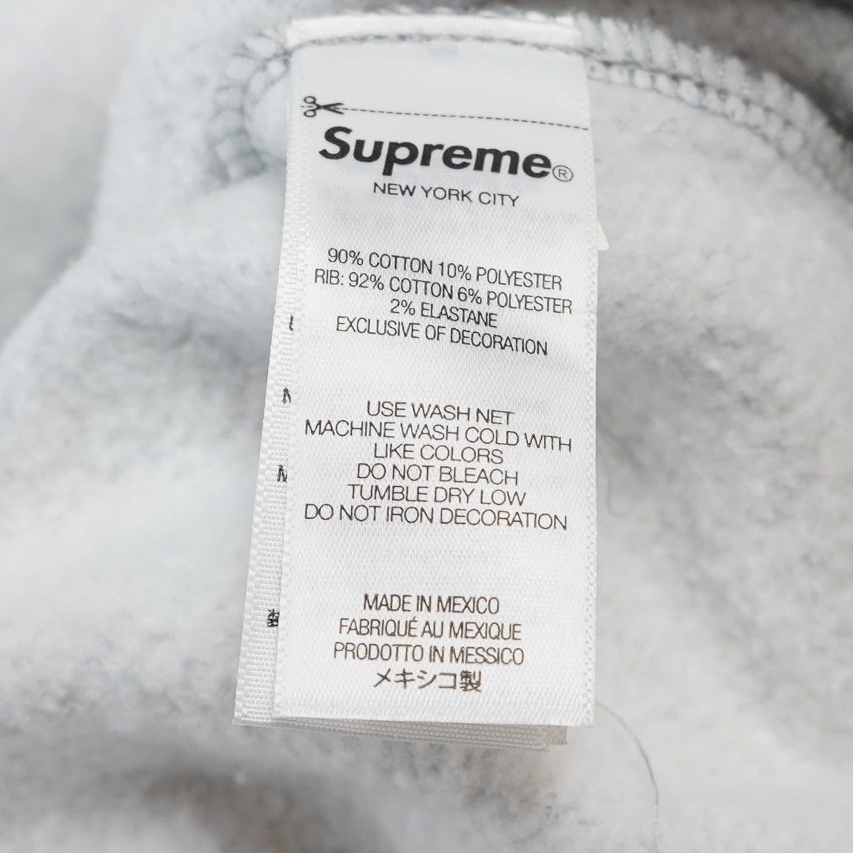 25AW Small Box Zip Up Hooded Sweatshirtスモール ボックス ロゴ ジップアップ フーデッドスウェットシャツ パーカー