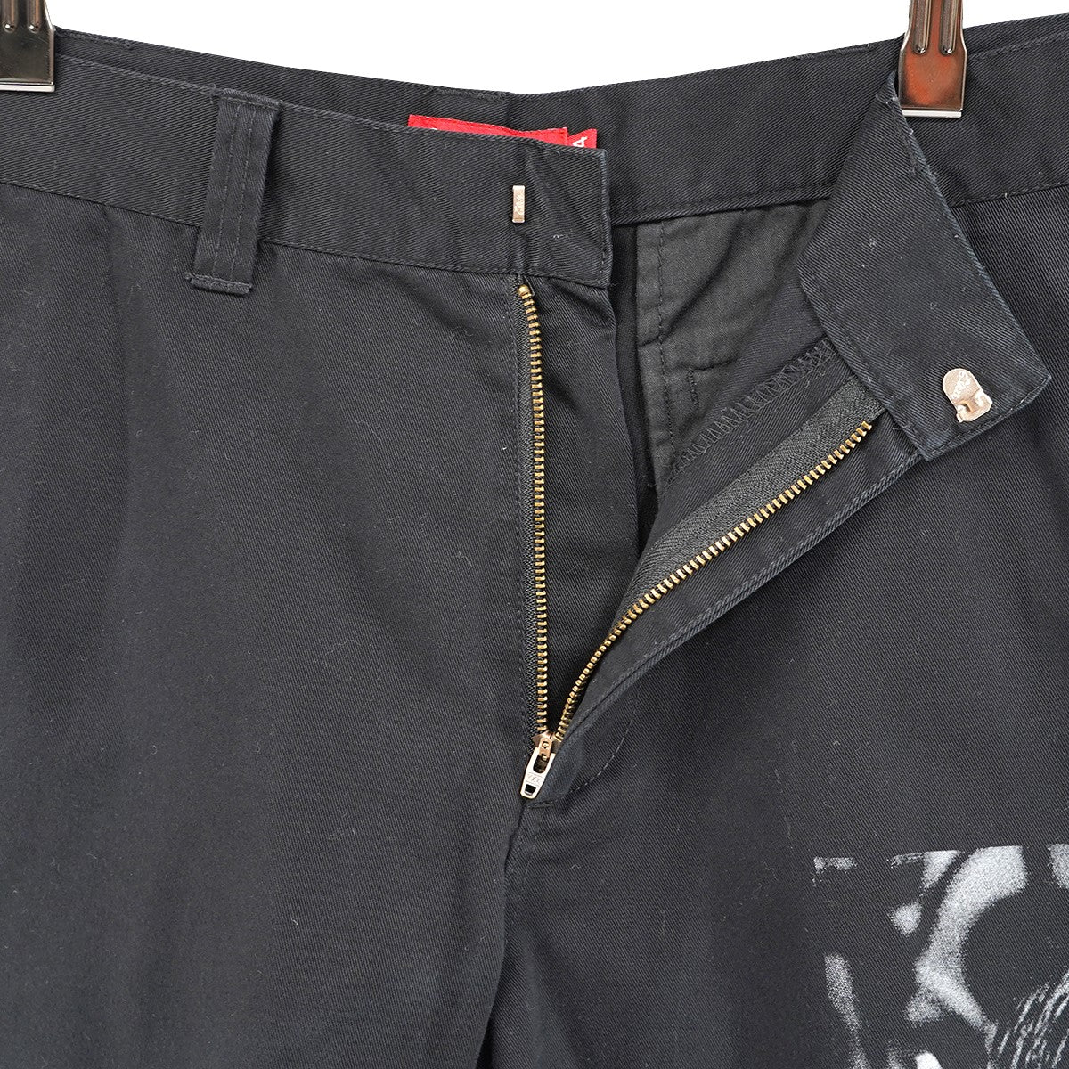 21SS Iggy Pop Work Shortイギー・ポップ フォト グラフィック カットオフ ロゴ ピスタグ ハーフ ワーク パンツ ショーツ