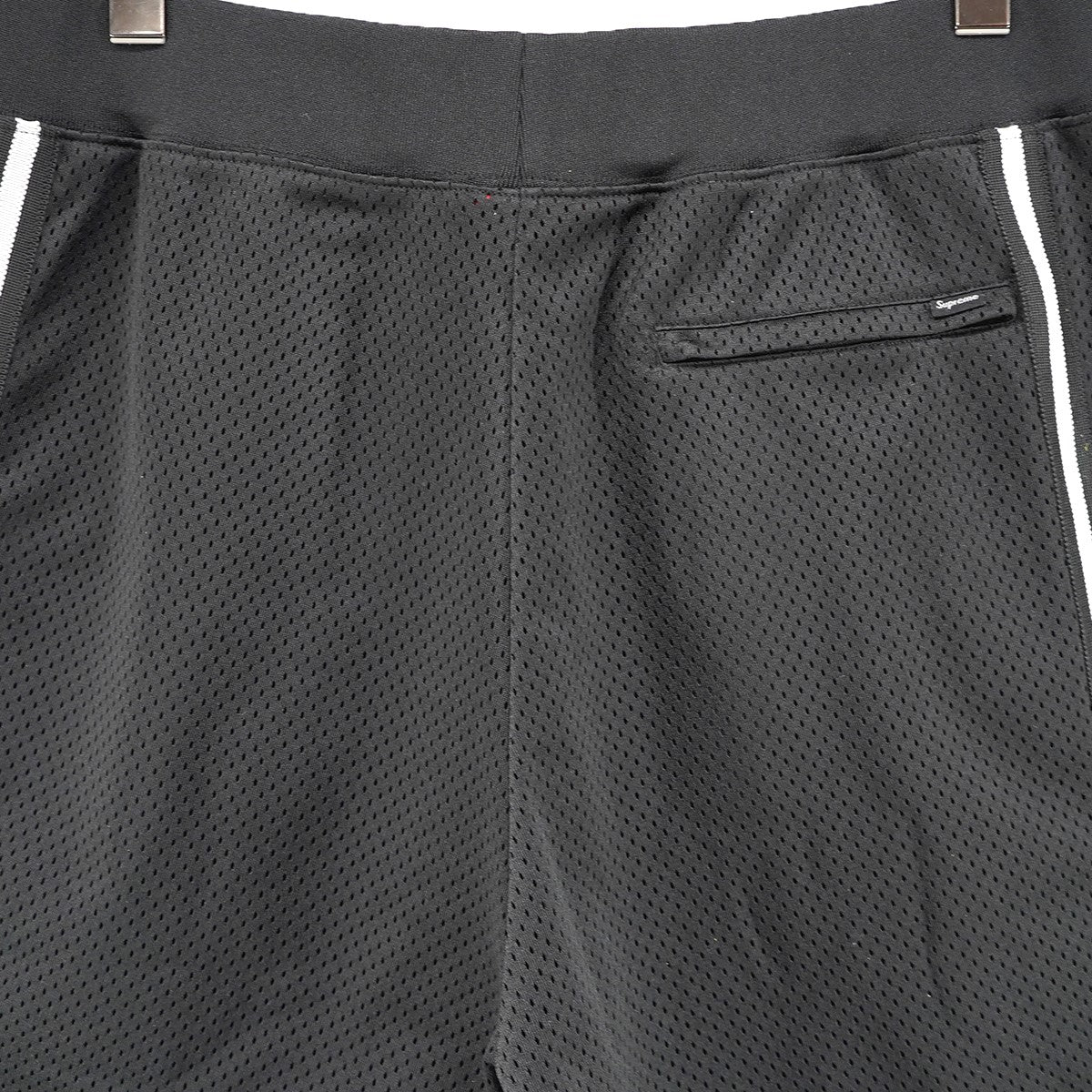 Supreme 19SS Rhinestone Basketball Short ラインストーンロゴ バスケットボール ハーフ メッシュ パンツ 古着・中古-6枚目のアイテム画像