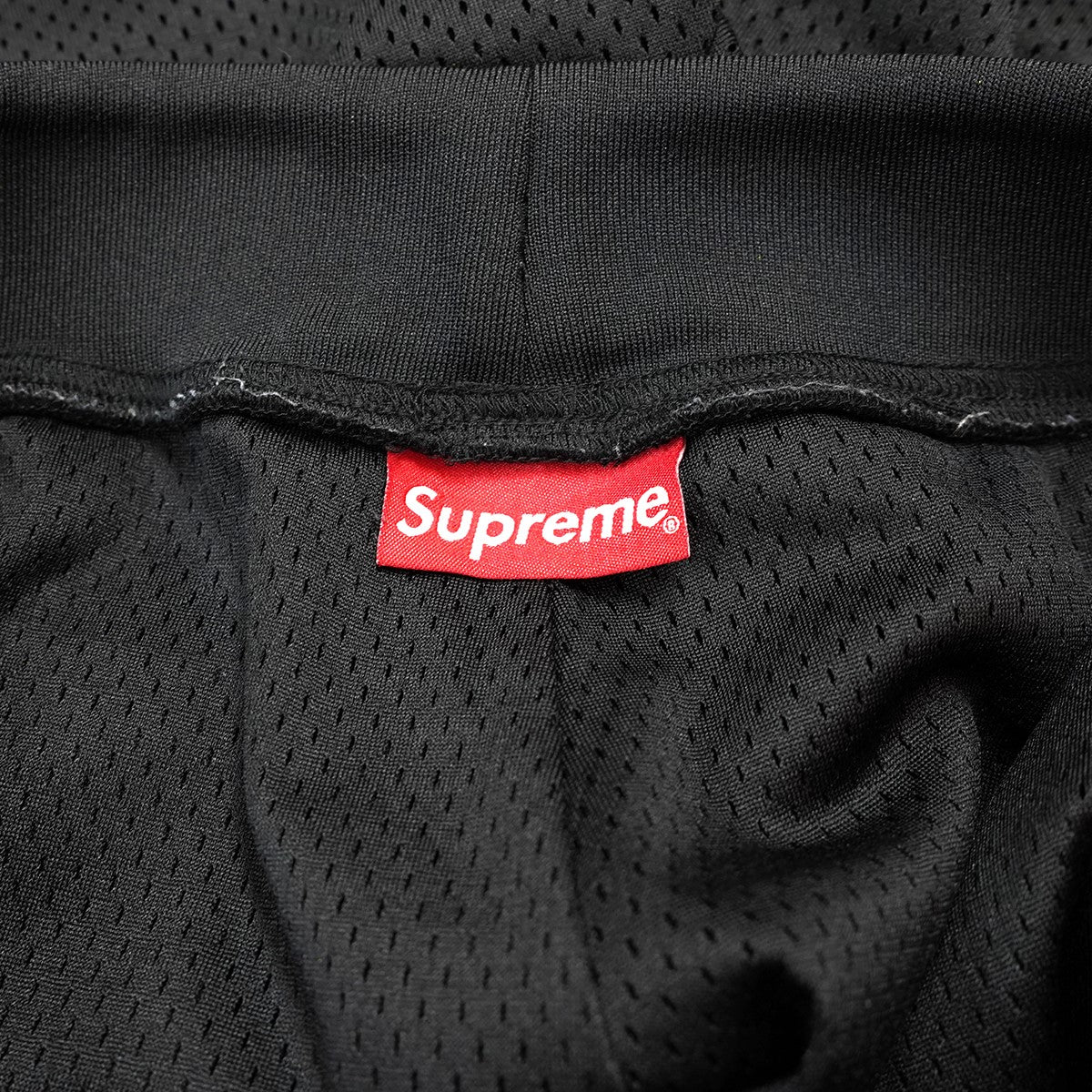 Supreme 19SS Rhinestone Basketball Short ラインストーンロゴ バスケットボール ハーフ メッシュ パンツ 古着・中古-8枚目のアイテム画像