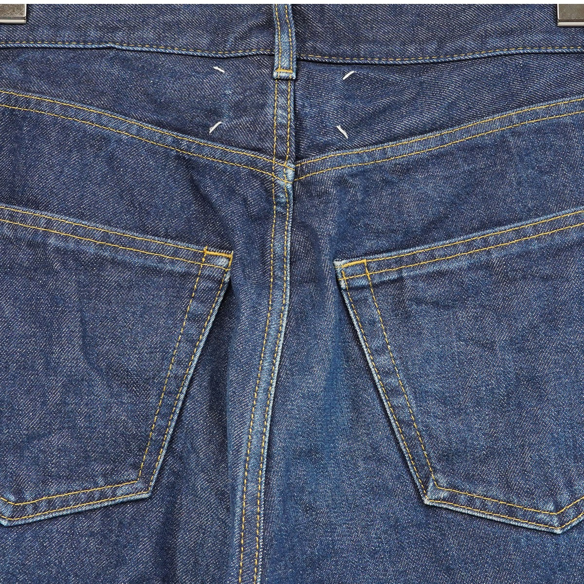 22AW 5-POCKET STRAIGHT JEANS5ポケット 4ステッチ フック ボタンフライ ストレート ジーンズ デニム パンツ