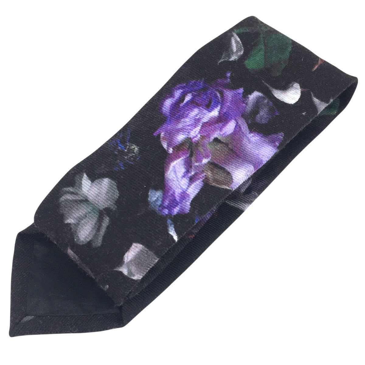 21AW WOOL GABA REAL FLOWER TIEウールギャバ フラワー ネクタイ