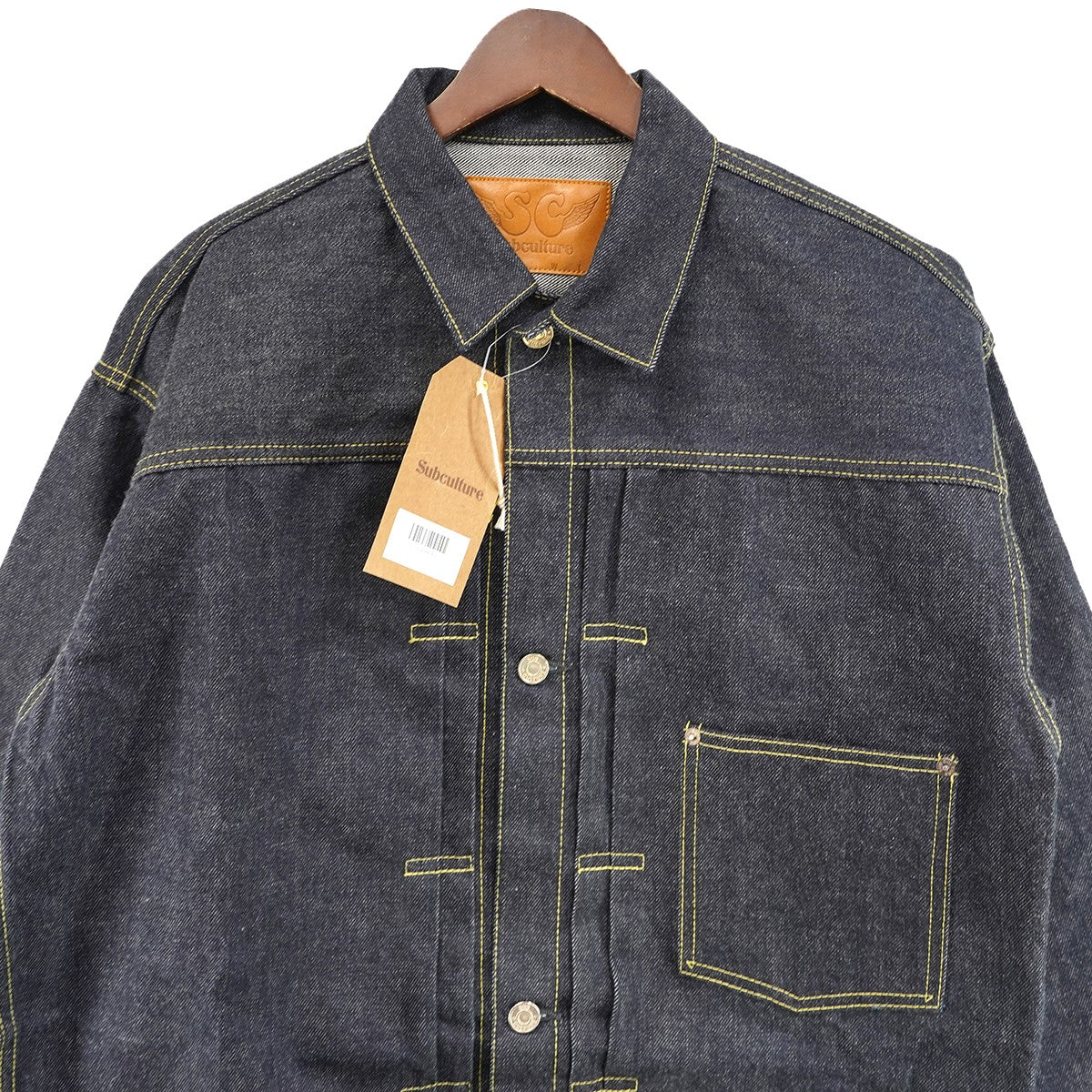 S06XX DENIM JACKET 1940年代 WWII 1st大戦モデル 4ボタン フラップレスポケットTバック SILVER925 刻印ボタン 針置きバックル ロゴパッチ デニム ジャケット