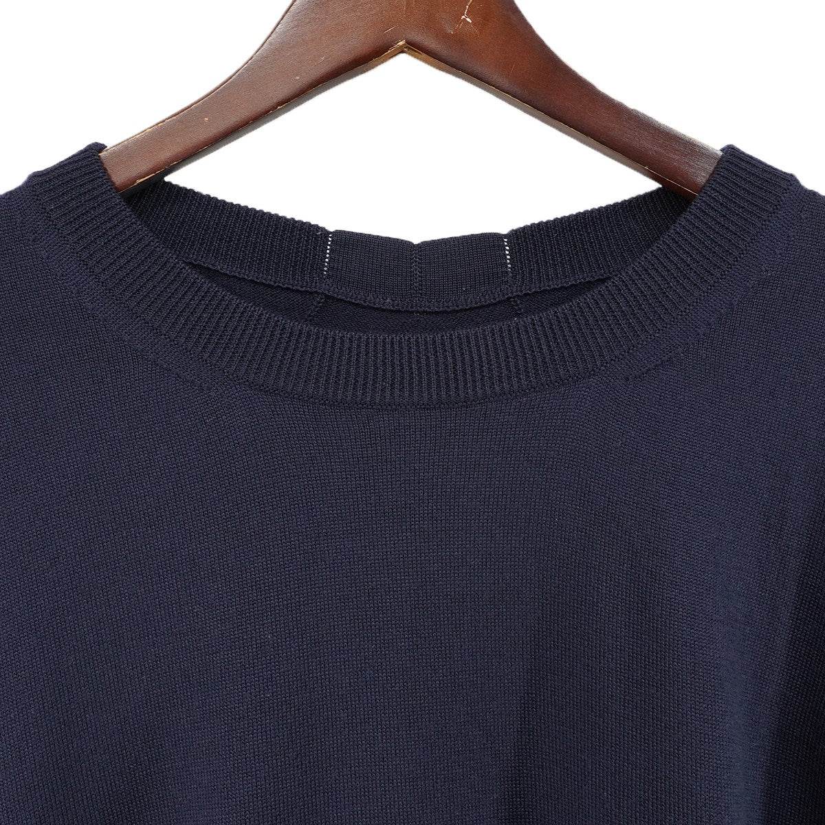 24AW Midweight Wool Crew-Neck Sweater SWEATER CN LS - OVER FITミッドウェイト ウール オーバーフィット クルーネック ニット セーター