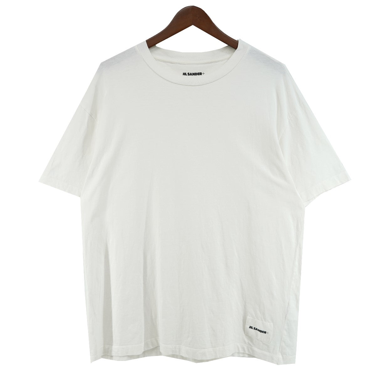 クルーネック ロゴ ラベル Tシャツ