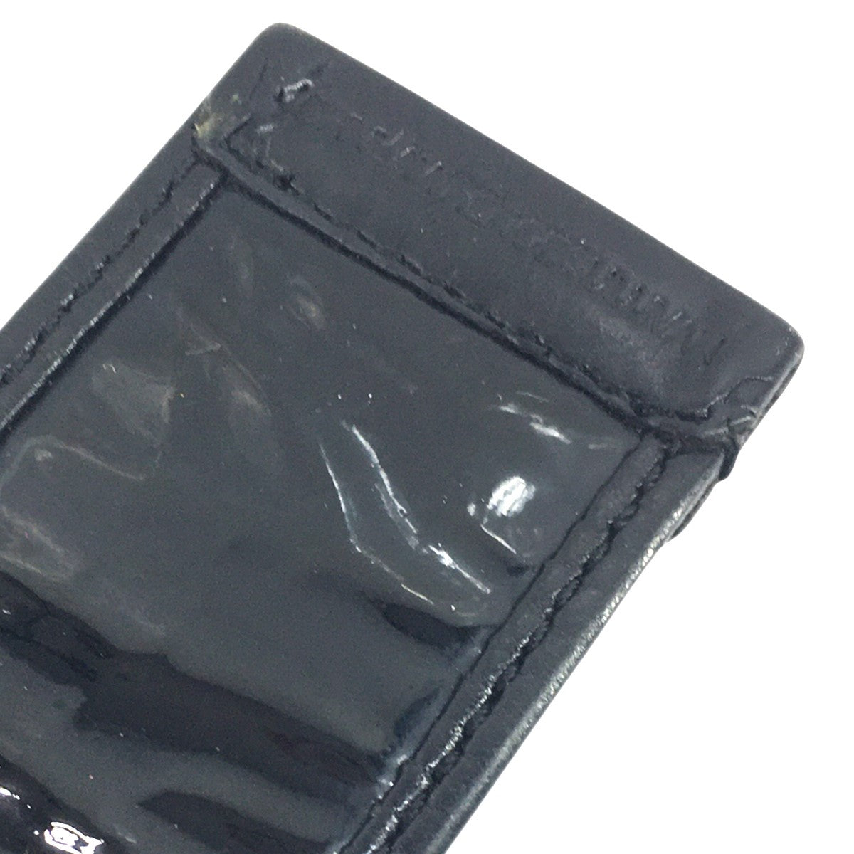 エナメル パテント レザー ベルト