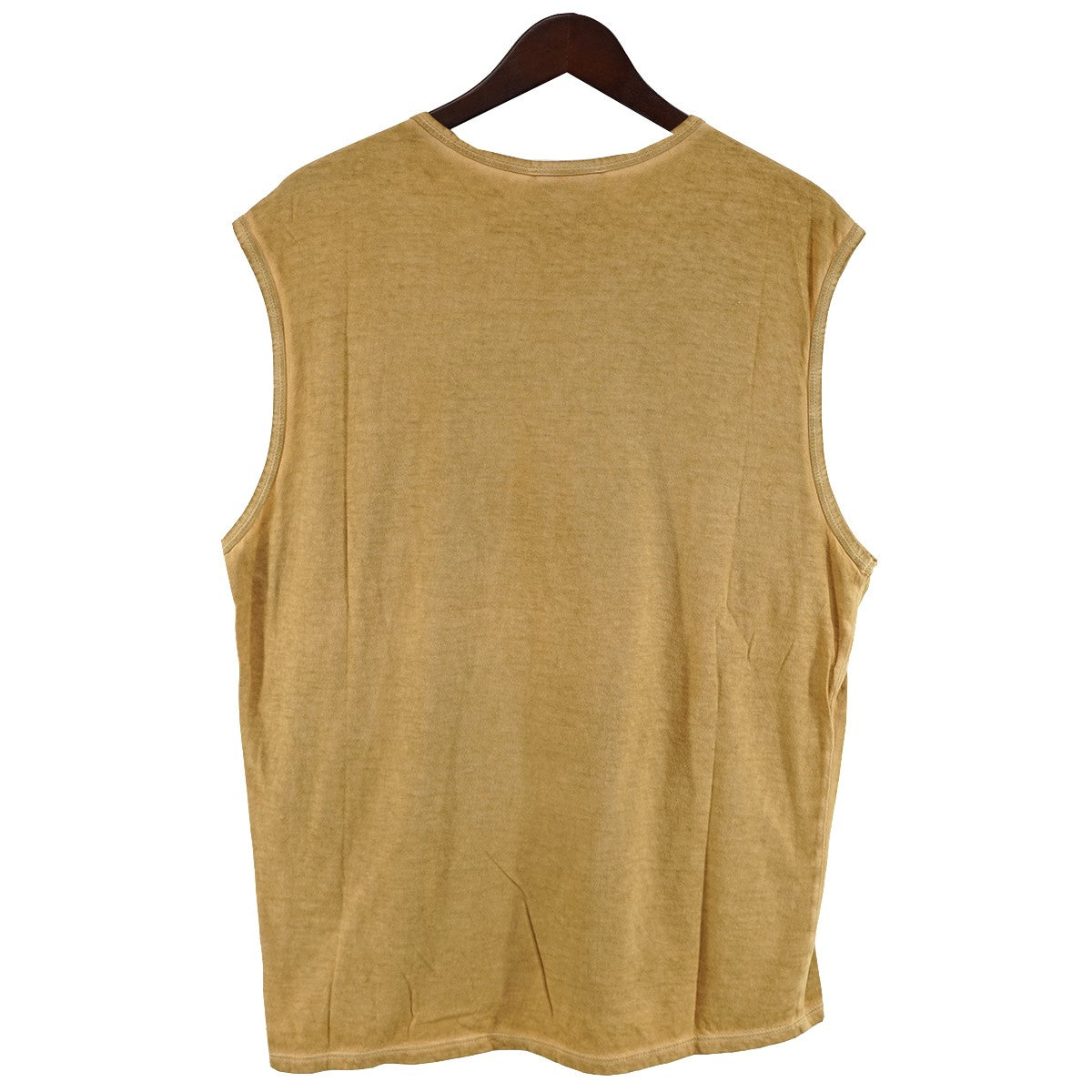23SS No．33 Sleeveless T-Shirt (Sand Wash)ウォッシュ加工 スリーブレス ノースリーブ Tシャツ タンクトップ