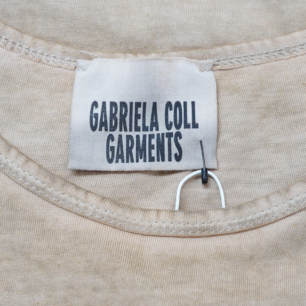 23SS No．33 Sleeveless T-Shirt (Sand Wash)ウォッシュ加工 スリーブレス ノースリーブ Tシャツ タンクトップ