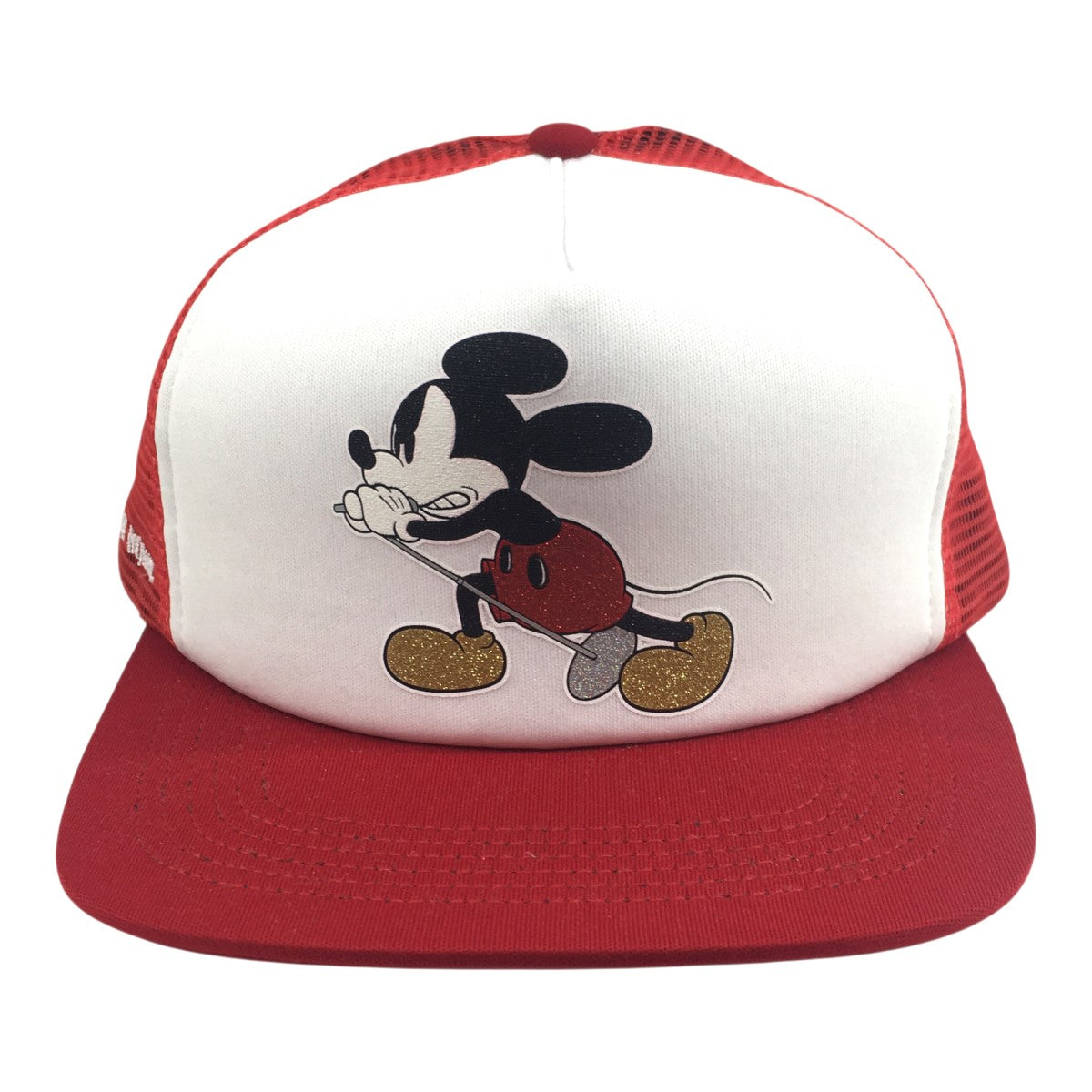 25AW Number (N)ine x Mickey Mouse Mesh Back 5-Panelロゴ ナンバーナイン x ミッキーマウス メッシュ バック 5 パネル キャップ