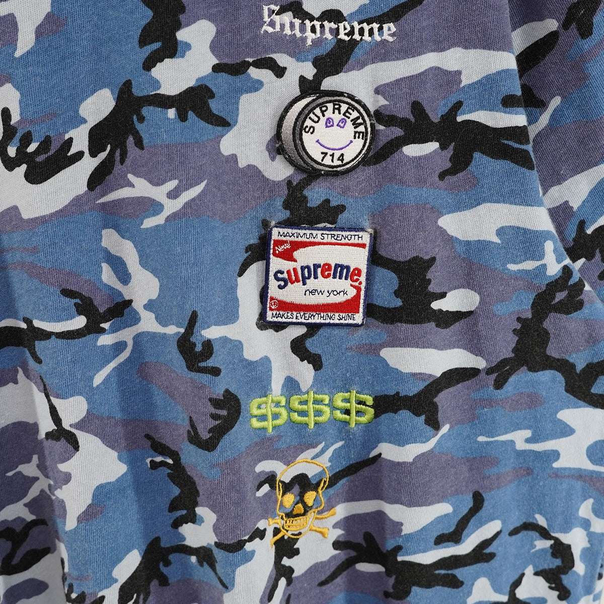 25AW Crane S／S Top クレーン ツル 鶴最高 ロゴ 迷彩 Tシャツ