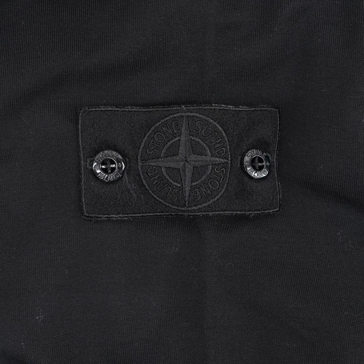 25SS Ghost Piece COTTON STRETCH FLEECE_STONE ISLAND GHOSTゴーストピース ロゴパッチ 薄手 クルーネック スウェットシャツ トレーナー