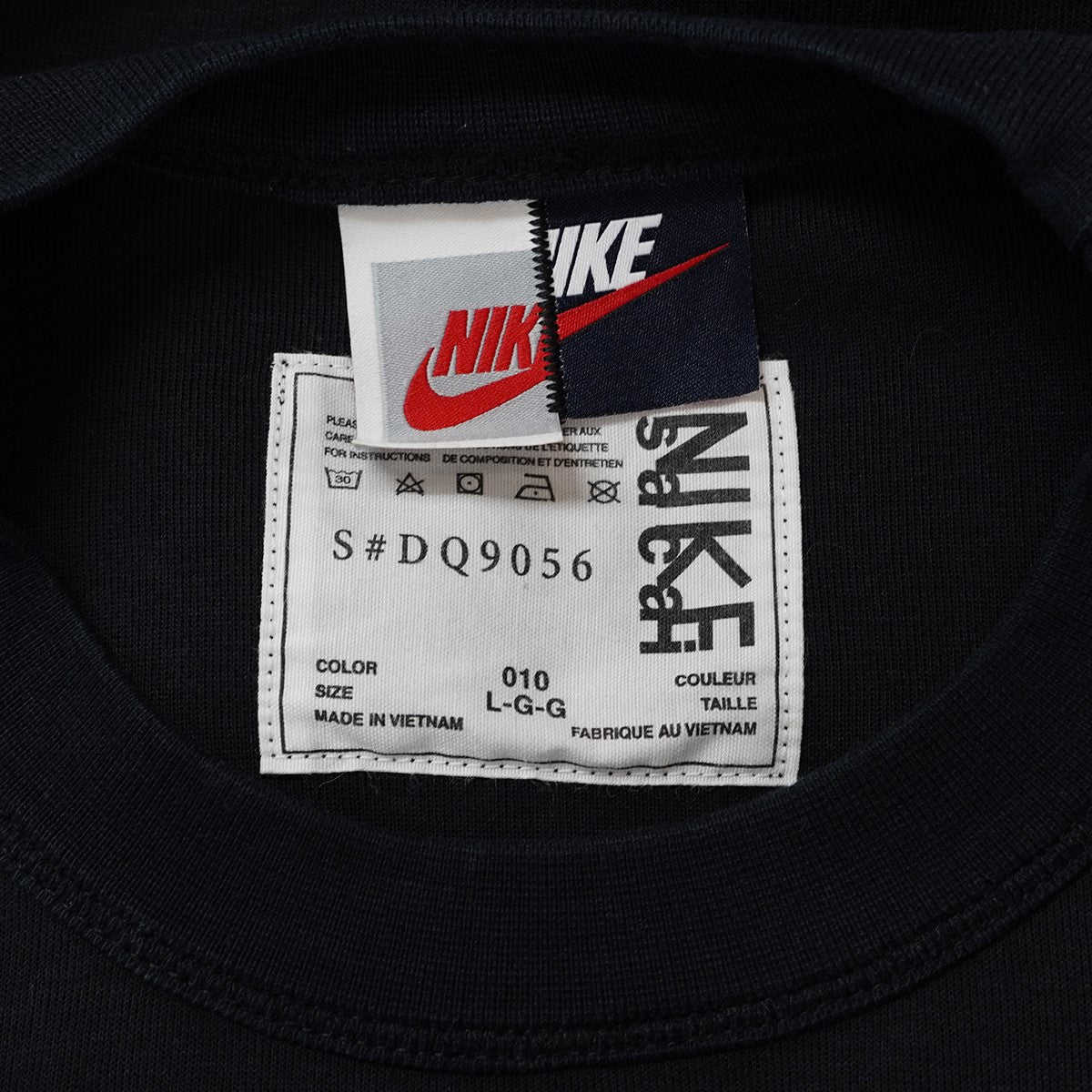 22AW Nike x sacai AS U NRG Short Sleeve Topコラボ 切替 ロゴ Tシャツ