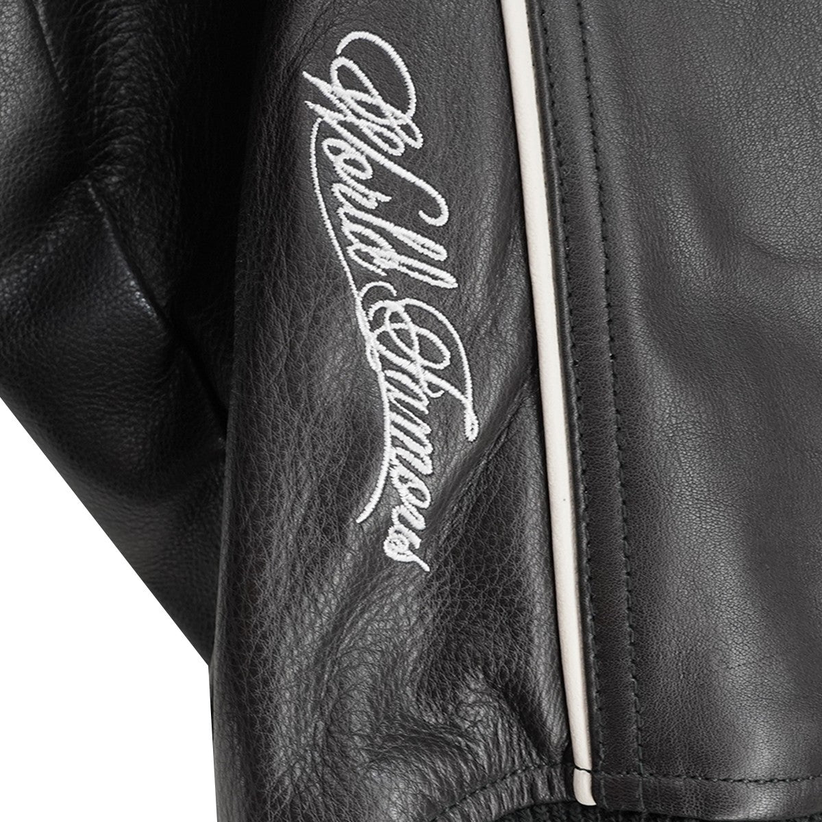 25SS Nike Leather Varsity Jacketナイキ コラボ ロゴ レザー ヴァーシティ ジャケット