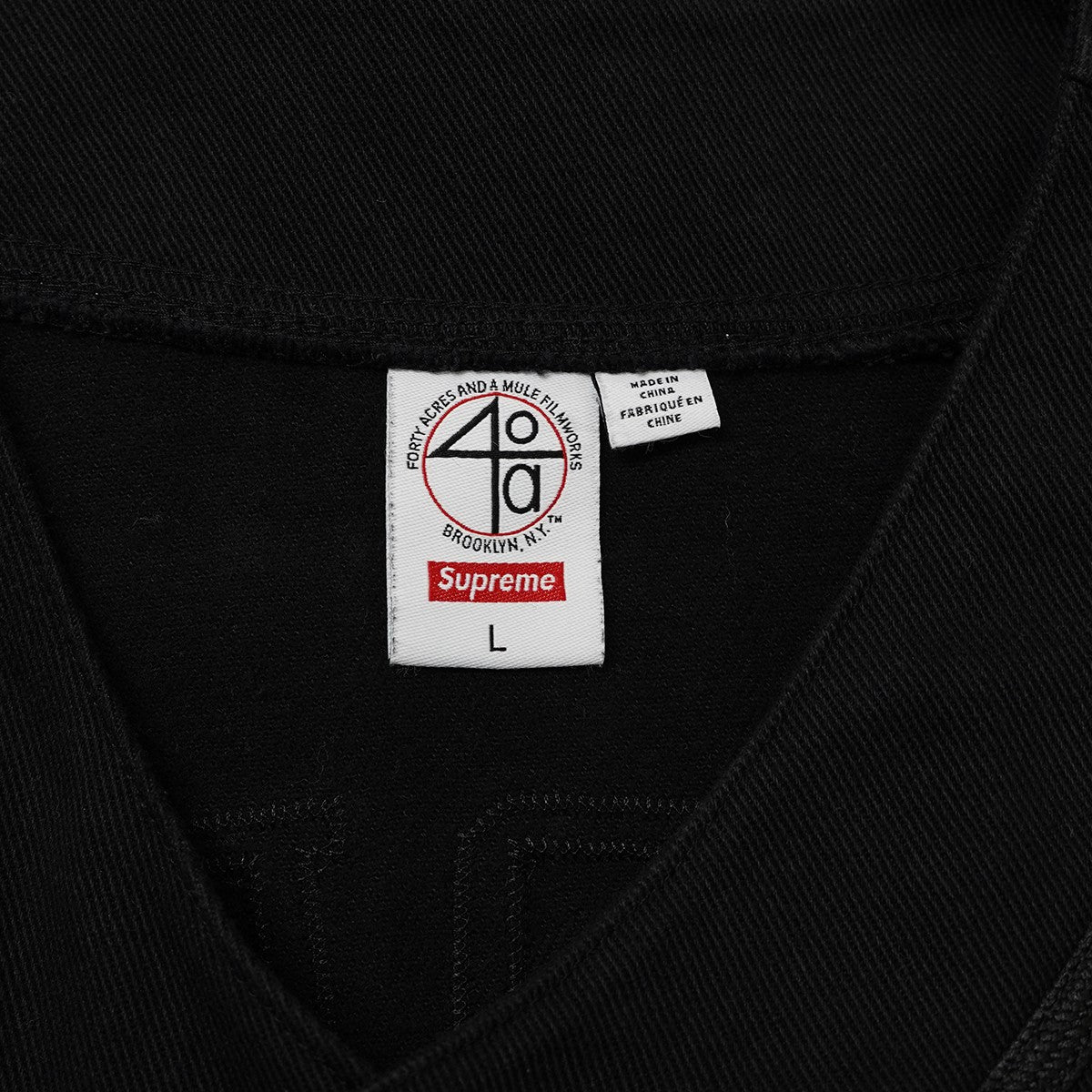 25SS 40 Acres Twill Baseball Jerseyロゴ 40エーカーズズ ツイル ベースボール ジャージ 半袖シャツ