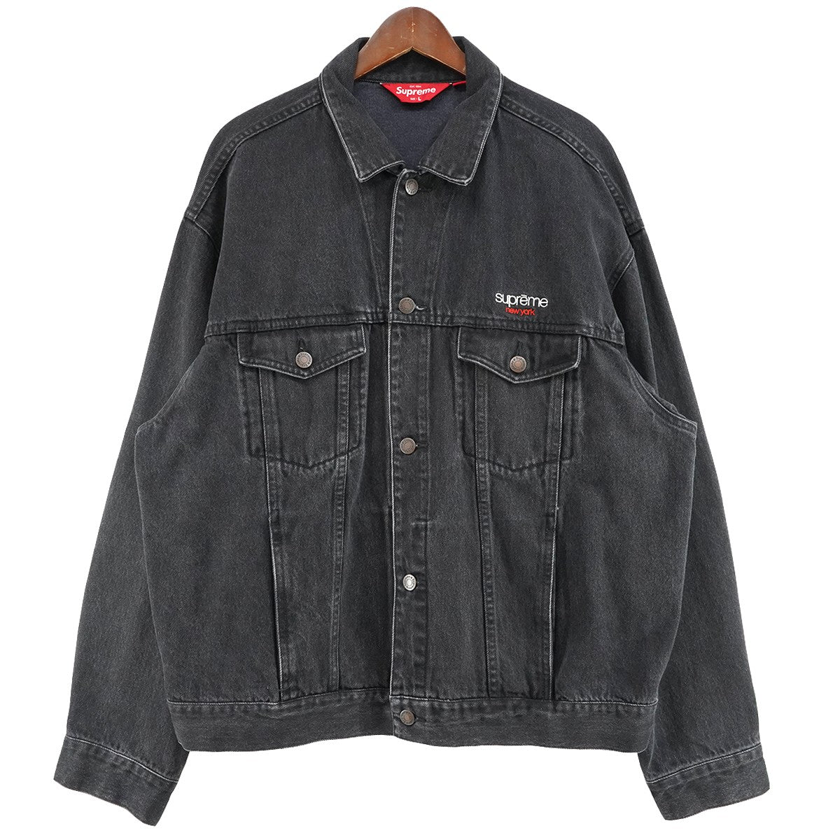 25SS Denim Trucker Jacketクラシック ロゴ デニム トラッカー ジャケット