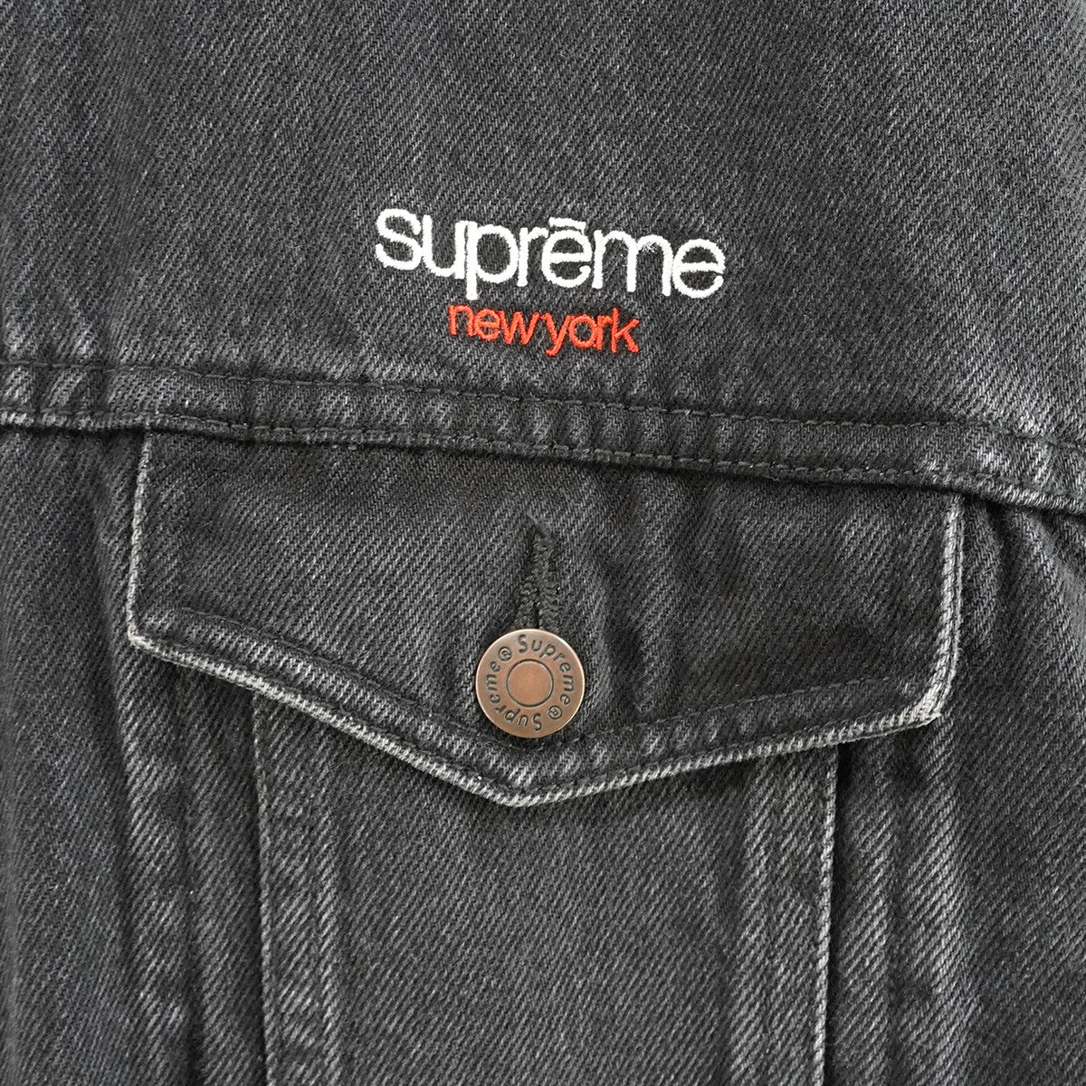 25SS Denim Trucker Jacketクラシック ロゴ デニム トラッカー ジャケット