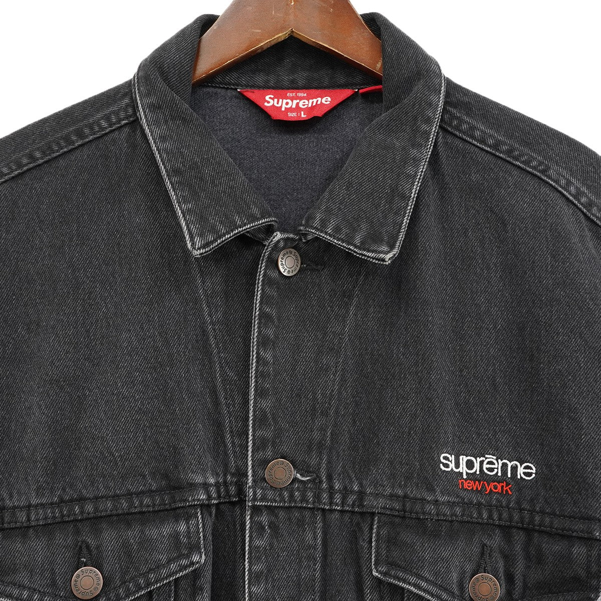 25SS Denim Trucker Jacketクラシック ロゴ デニム トラッカー ジャケット