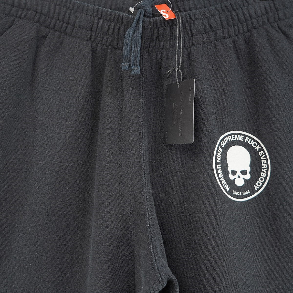25AW Number (N)ine Drawstring Sweatpantコラボ ロゴ ナンバーナイン ドローストリング イージー スウェットパンツ