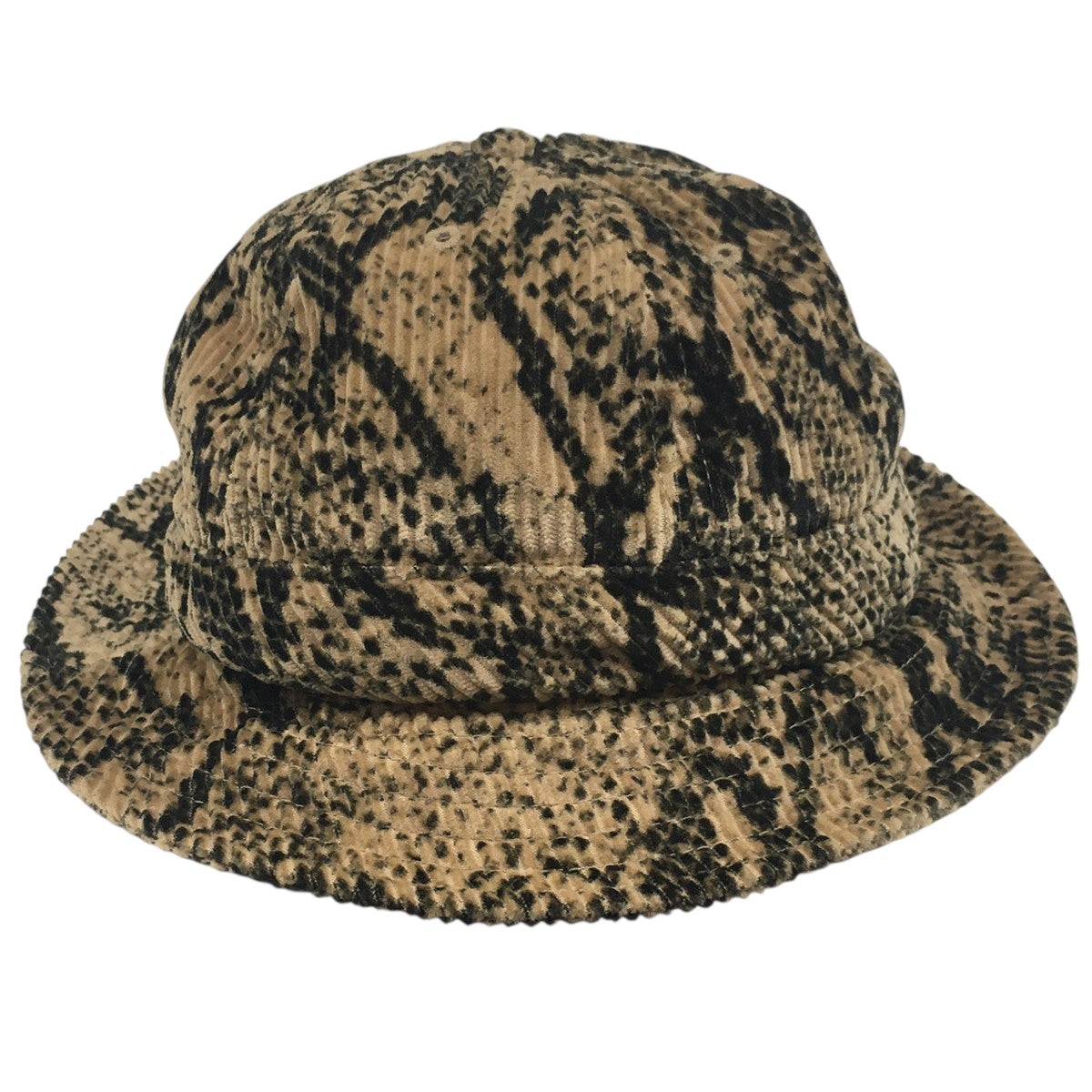 20AW Snakeskin Corduroy Bell Hatスネークスキン コーデュロイ ベル ハット 帽子