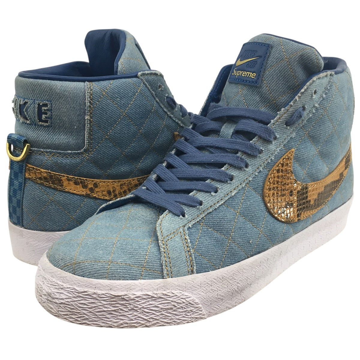 24AW Nike SB Blazer Mid ブレーザー ミッド デニム スニーカー