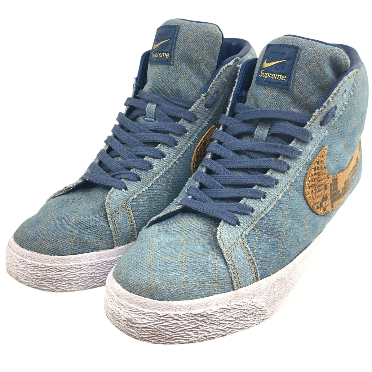 24AW Nike SB Blazer Mid ブレーザー ミッド デニム スニーカー